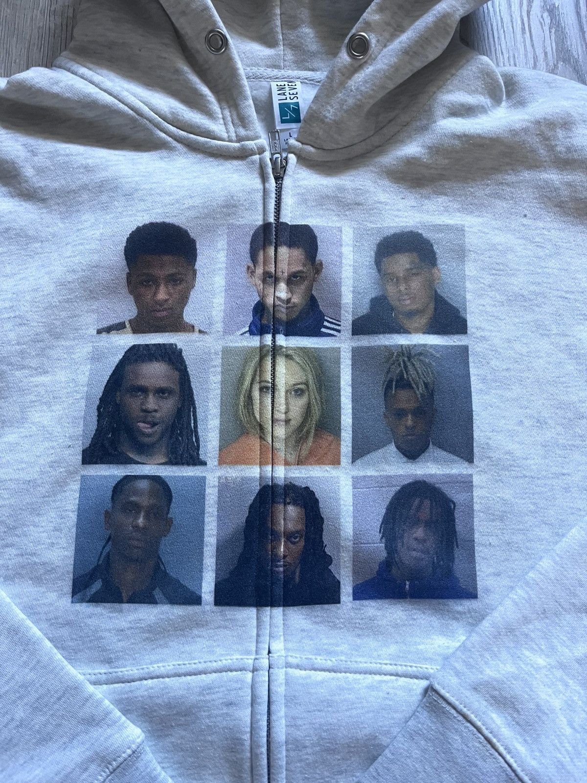 Other × Vintage Mughsot Zipper Hoodie Size L Size US L / EU 52-54 / 3 - 2 Thumbnail