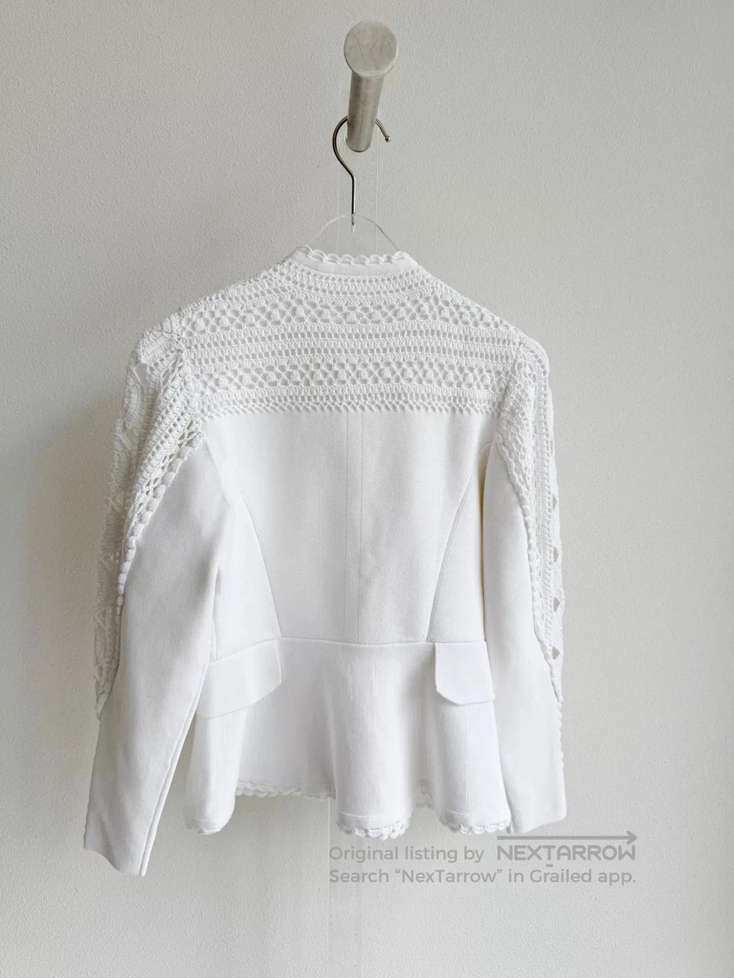 Jonathan Simkhai Jonathan Simkhai White Blazer. Size XS / US 0-2 / IT 36-38 - 2 Thumbnail