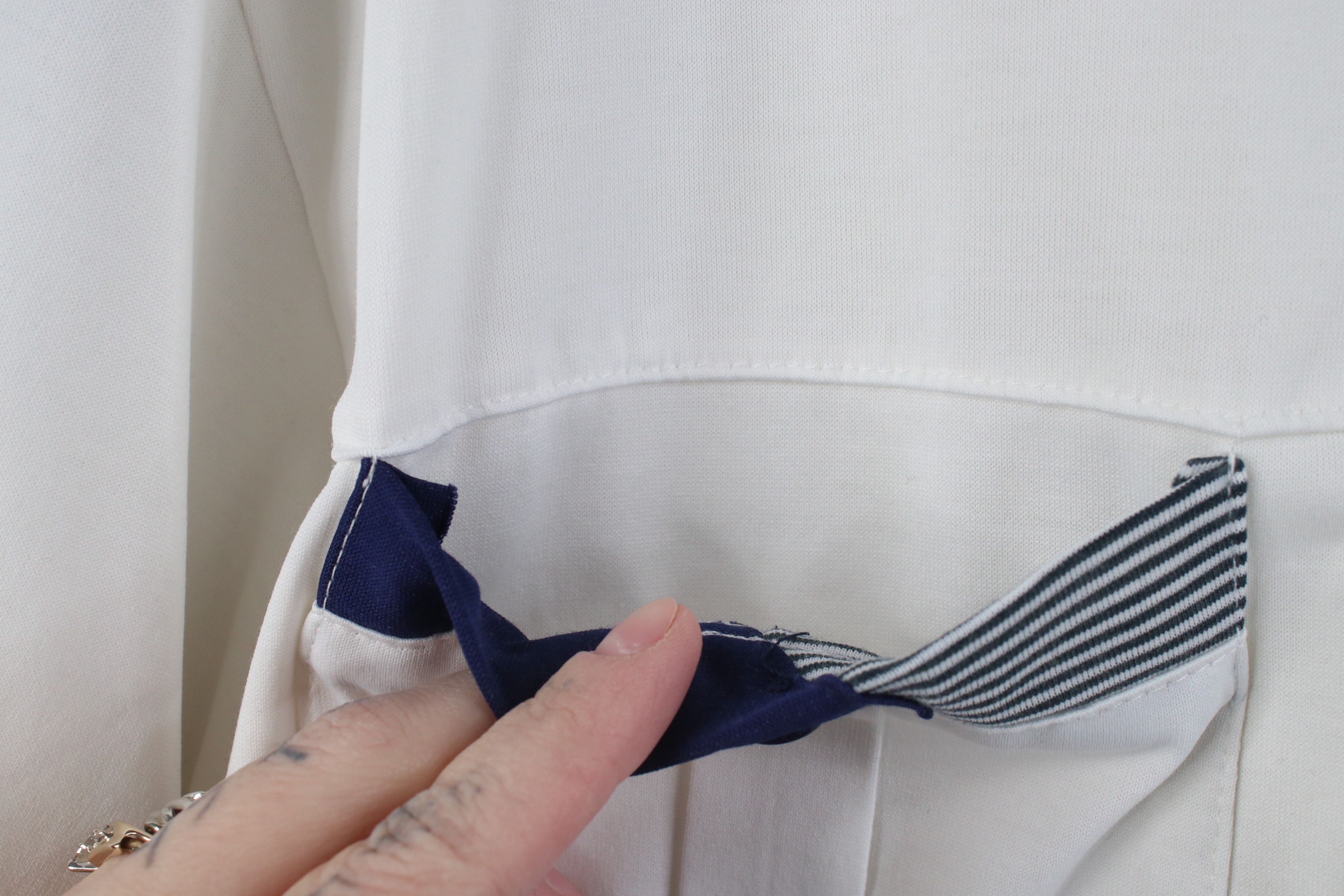 Vintage Vintage 90s Streetwear Pullover Polo Shirt White Mob Mafia Size US M / EU 48-50 / 2 - 8 Thumbnail