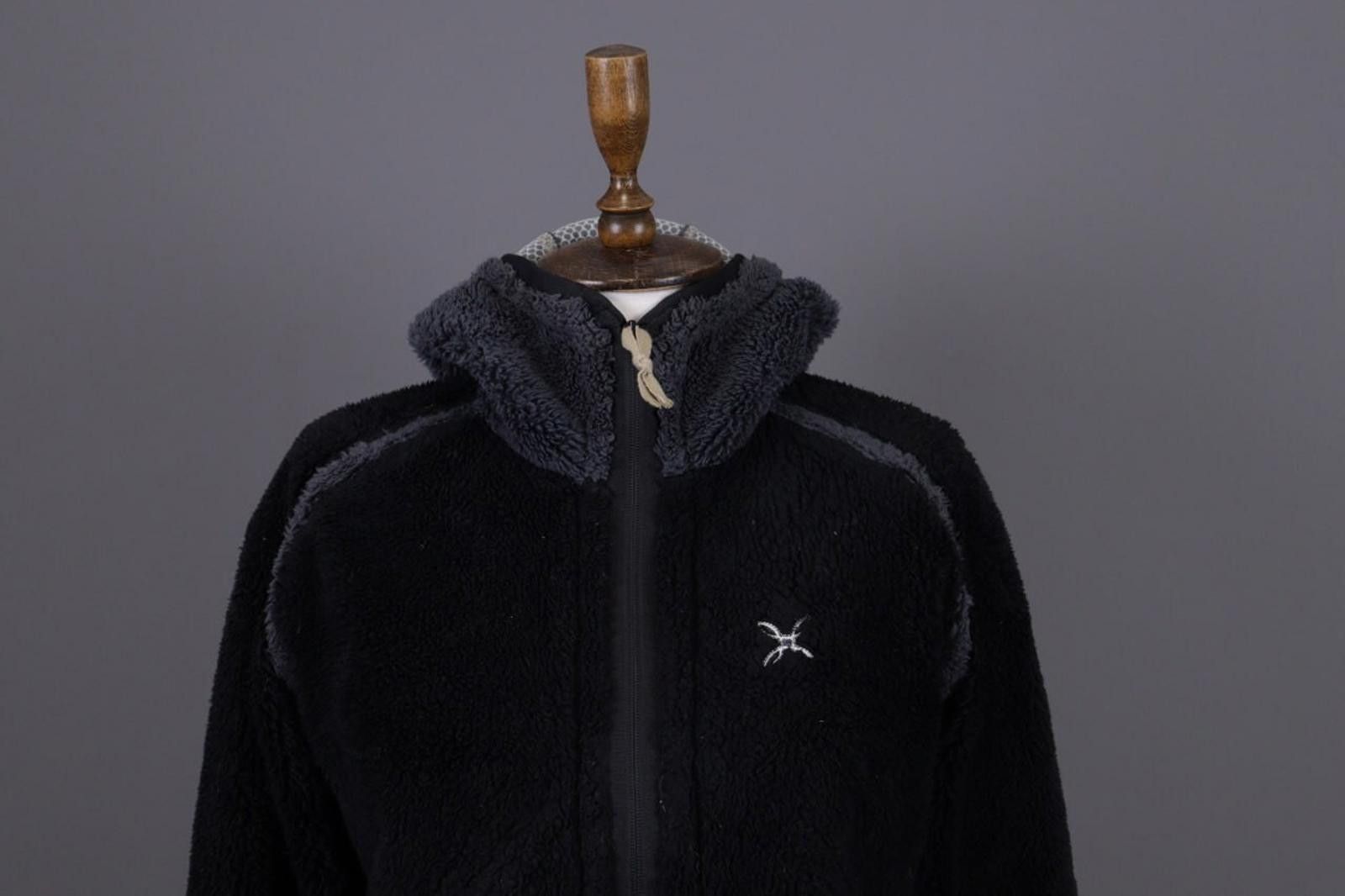Designer Montura The Ergonomic Equipage Black Plush Jacket Size L Size L / US 10 / IT 46 - 3 Thumbnail