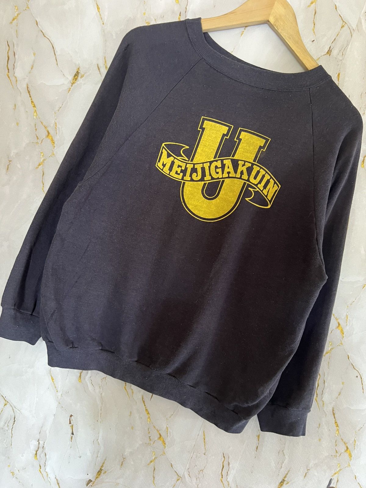 Vintage Vintage Meiji Gakuin University Sweatshirt –Crewneck Size US L / EU 52-54 / 3 - 5 Thumbnail