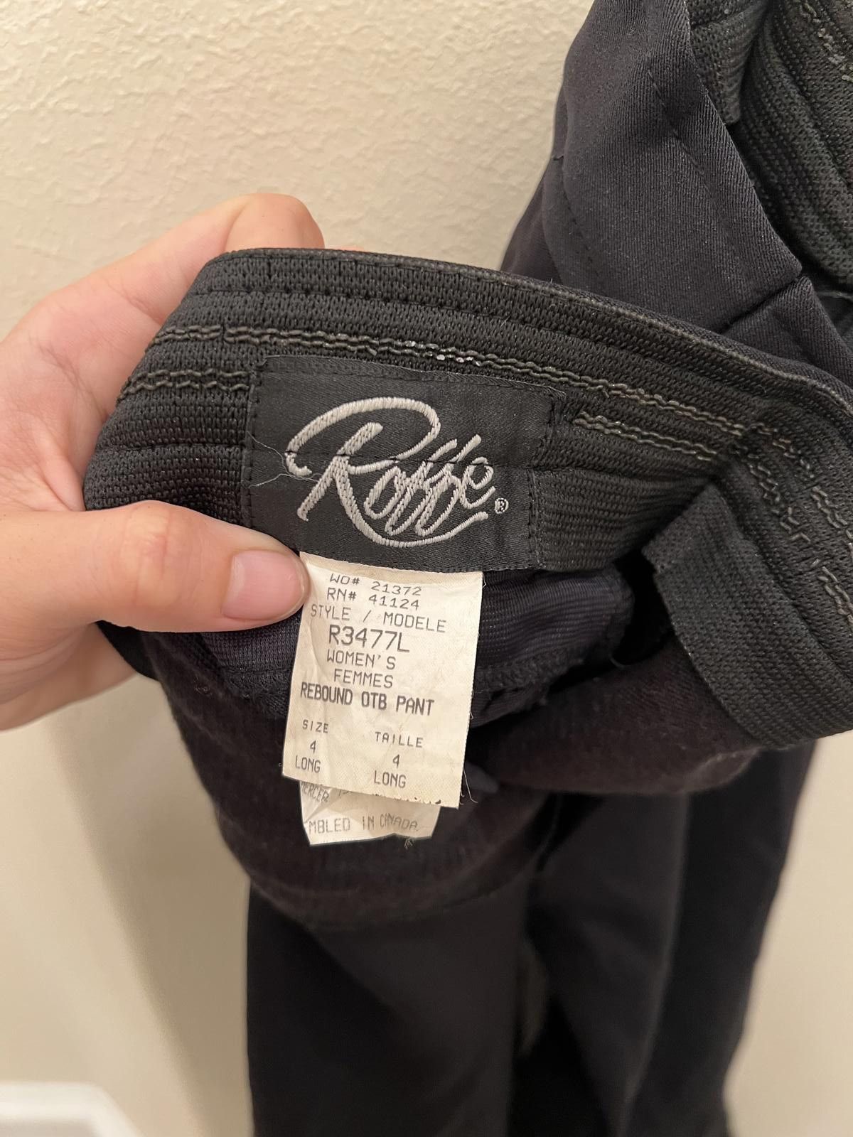 Designer Roffe Women's Ski Pants - Black - Size Long Size ONE SIZE - 4 Thumbnail