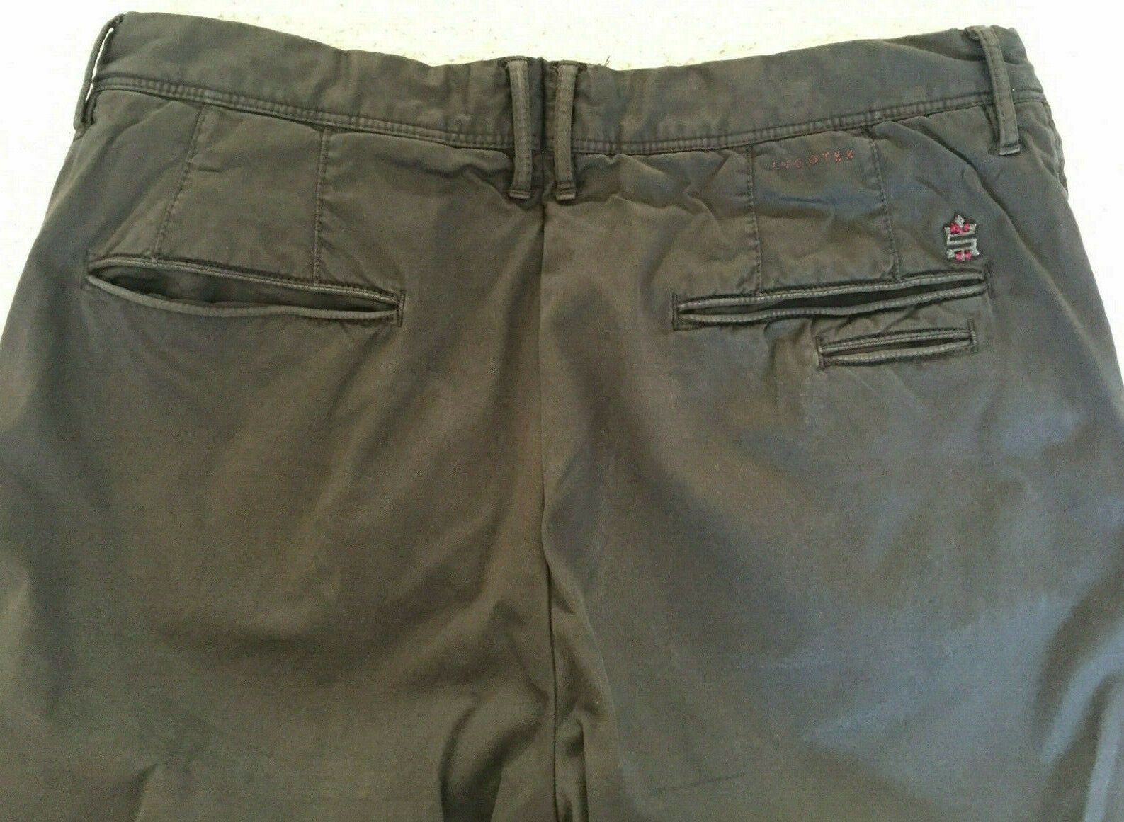 Incotex Slo-Wear Slacks - Chocolate Size US 34 / EU 50 - 2 Thumbnail