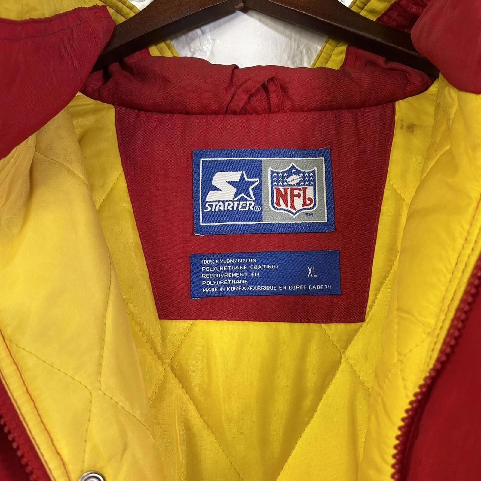 Starter 90’s Starter Kansas City Chiefs Puffer Jacket 2 Tone Size XL Size US XL / EU 56 / 4 - 3 Thumbnail
