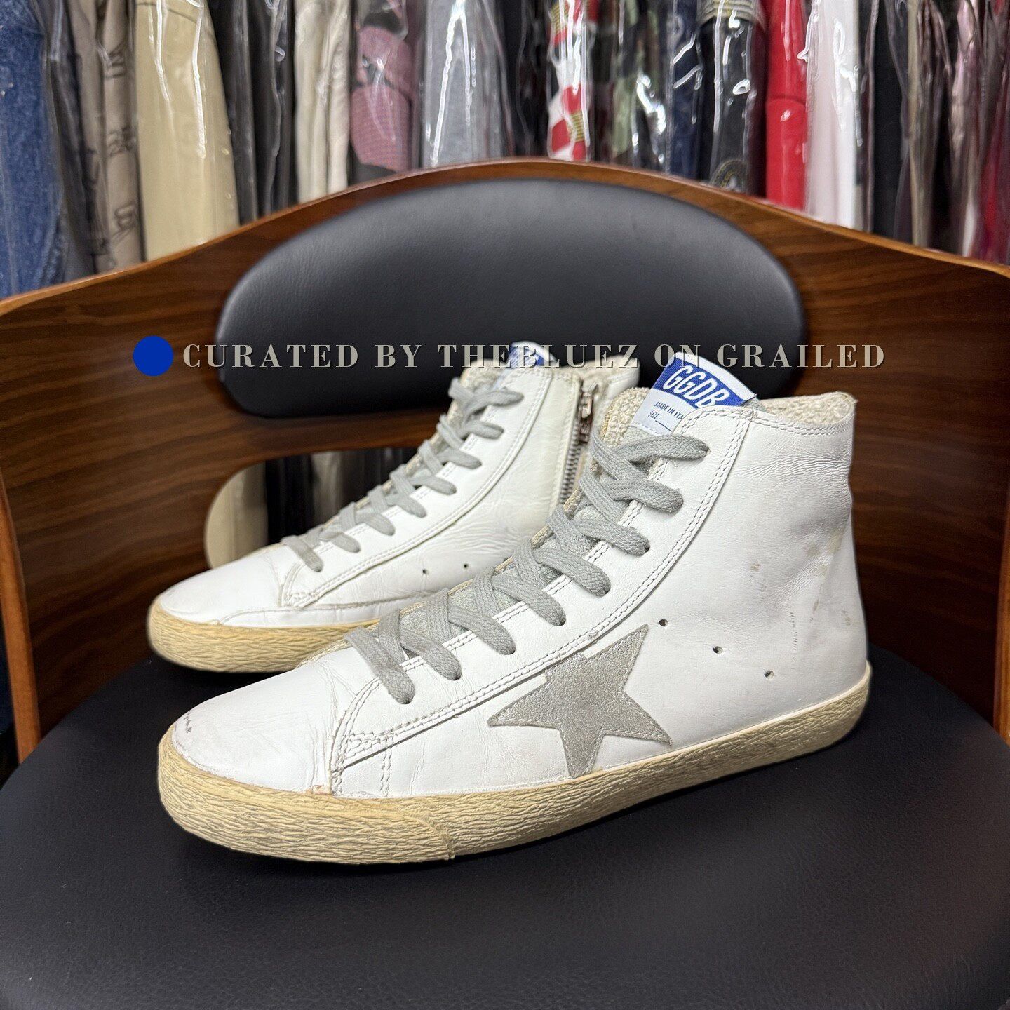 Golden Goose Golden Goose Francy Distressed Sneakers Size US 7 / IT 37 - 1 Thumbnail