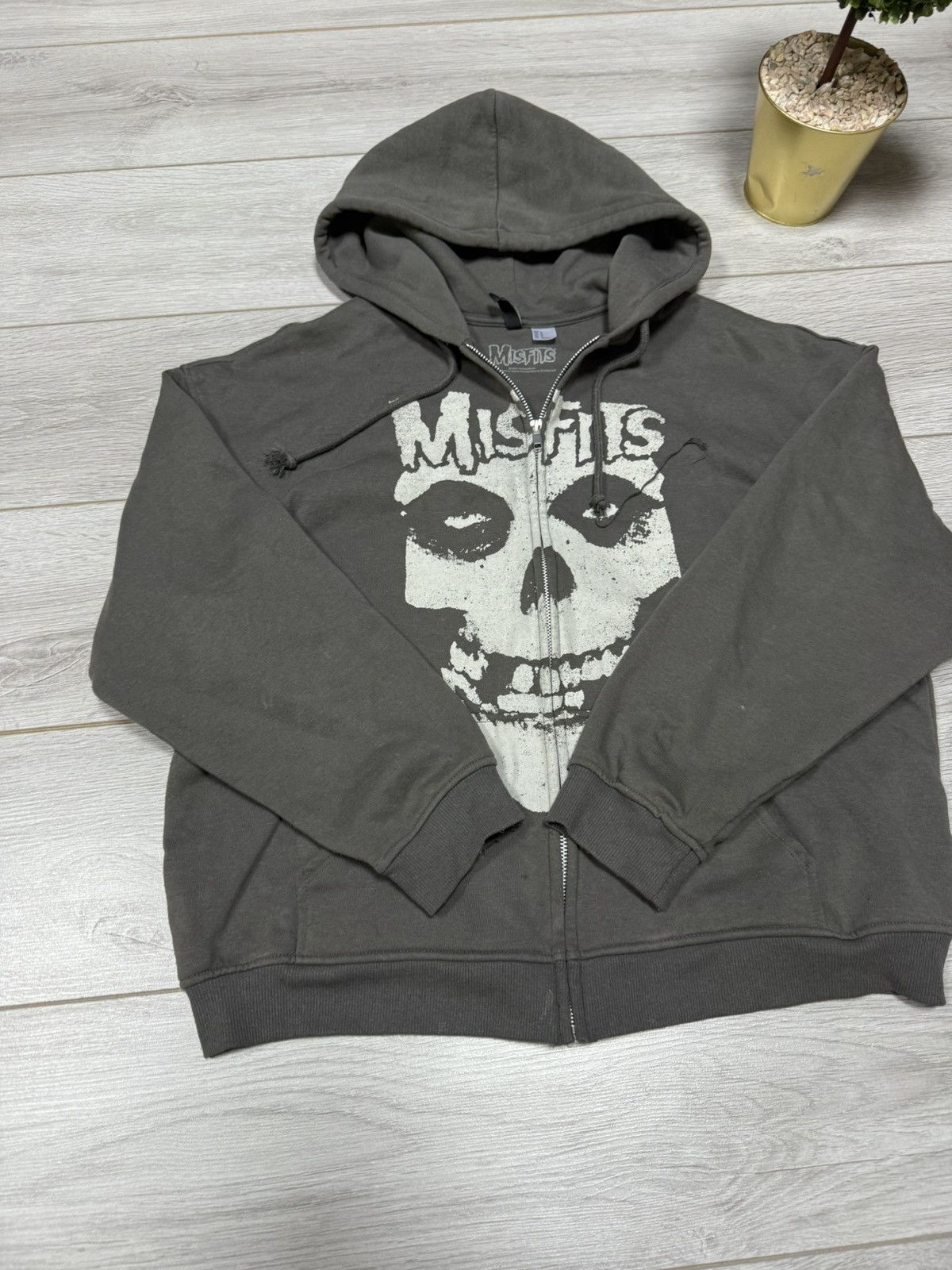 Band Tees Misfits hoodie skull big logo zip Size US M / EU 48-50 / 2 - 5 Thumbnail