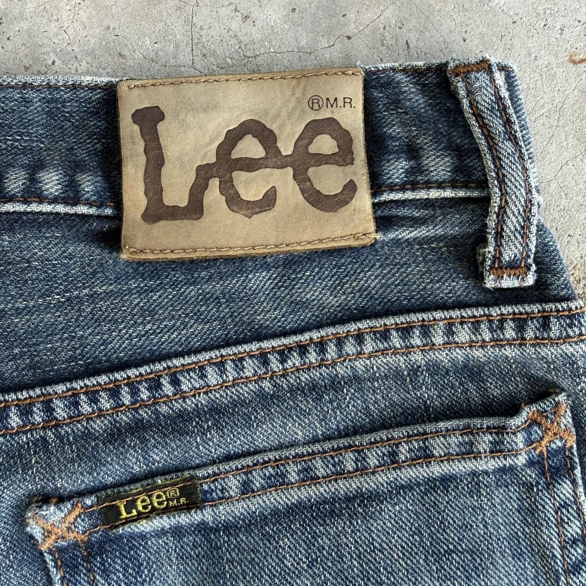 Lee W30x29.5 Vintage Lee Flare Faded Ripped Denim Jean Pants Size US 31 - 11 Thumbnail