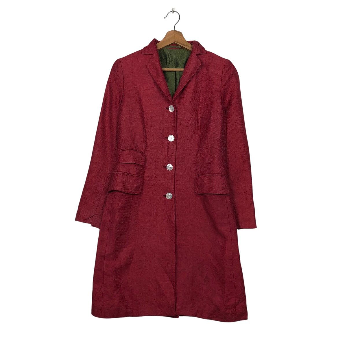 Japanese Brand 📌Vintage Long Jacket Kiton Napoli Made in Italy Size US M / EU 48-50 / 2 - 2 Thumbnail