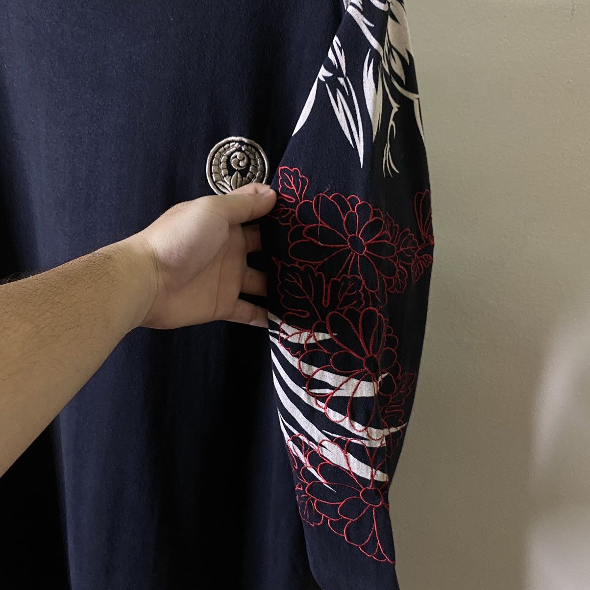 Affliction × If Six Was Nine × Japanese Brand Japanese Brand Affliction Design Cyber Gothic Punk LS Tee Size US XL / EU 56 / 4 - 8 Thumbnail