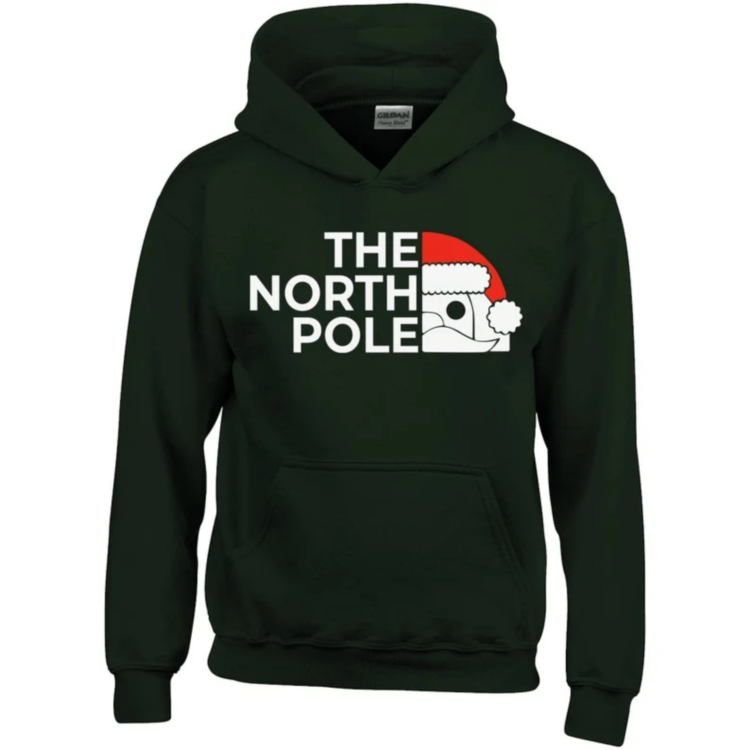 Japanese Brand × Vintage The NORTH Pole Merry Christmas, Hoodie Xmas, Santa Shirt Size US L / EU 52-54 / 3 - 1 Thumbnail