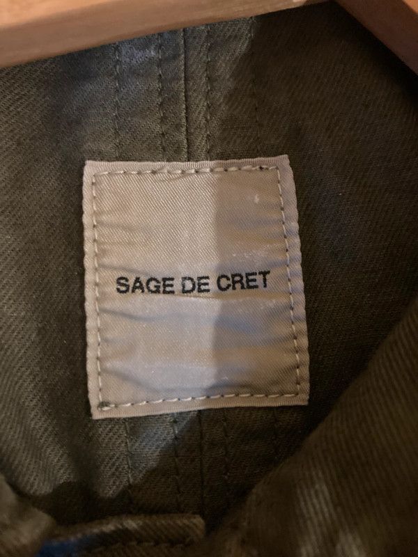 Sage De Cret - Linen BDU Field Jacket - L