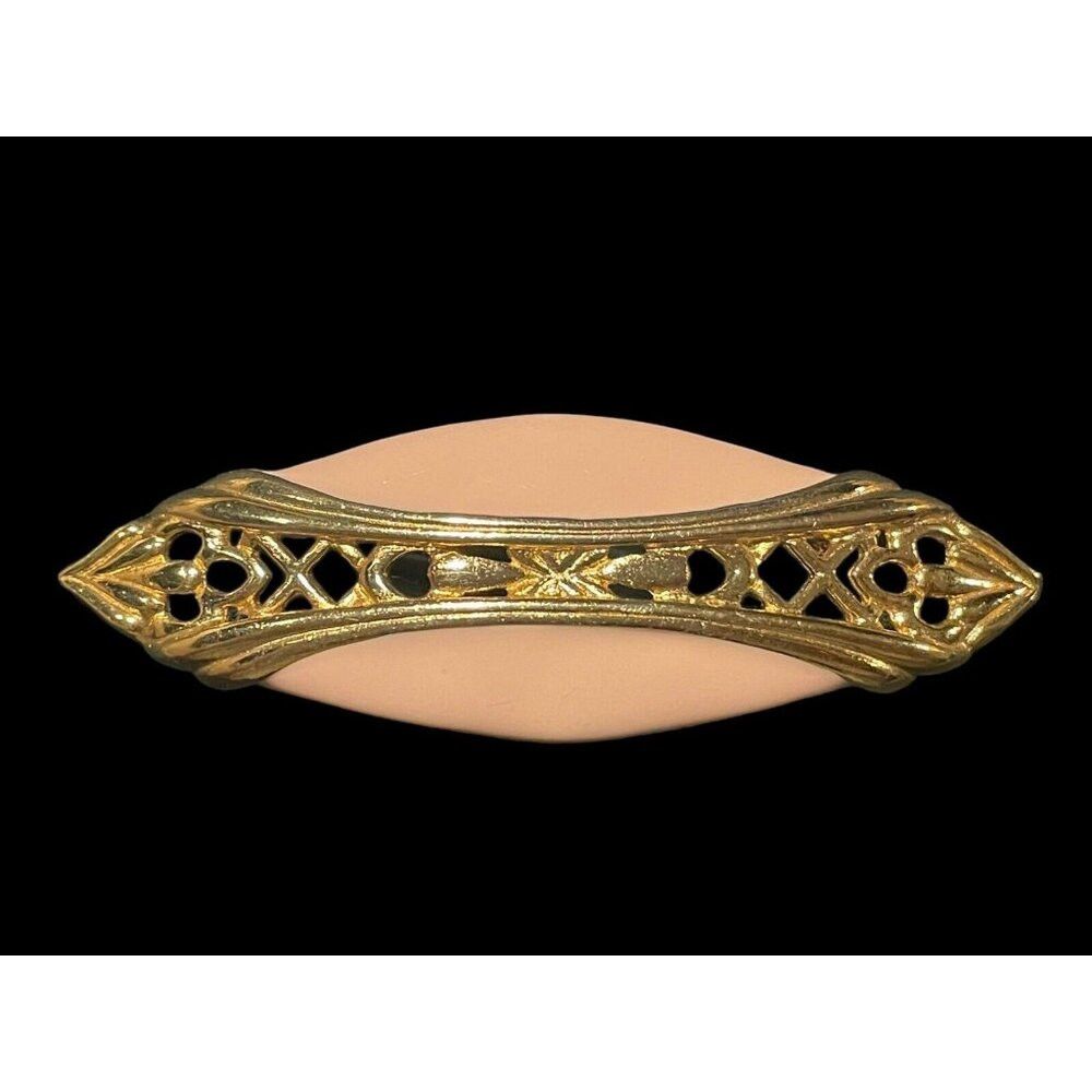 Vintage Vintage Enamel Navette Brooch Pin Size ONE SIZE - 1 Thumbnail