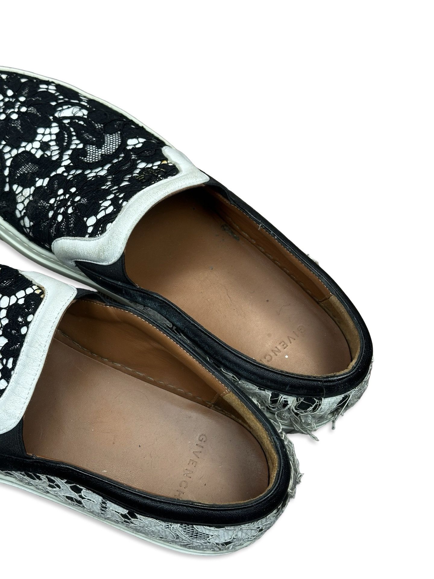 Givenchy Givenchy Slip on lace shoes Size US 7 / EU 40 - 4 Thumbnail
