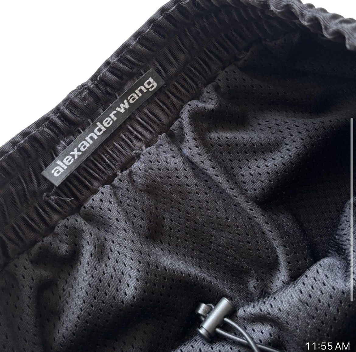 Alexander Wang Alexander Wang Black Shiny Track Pants Size US 31 - 4 Thumbnail