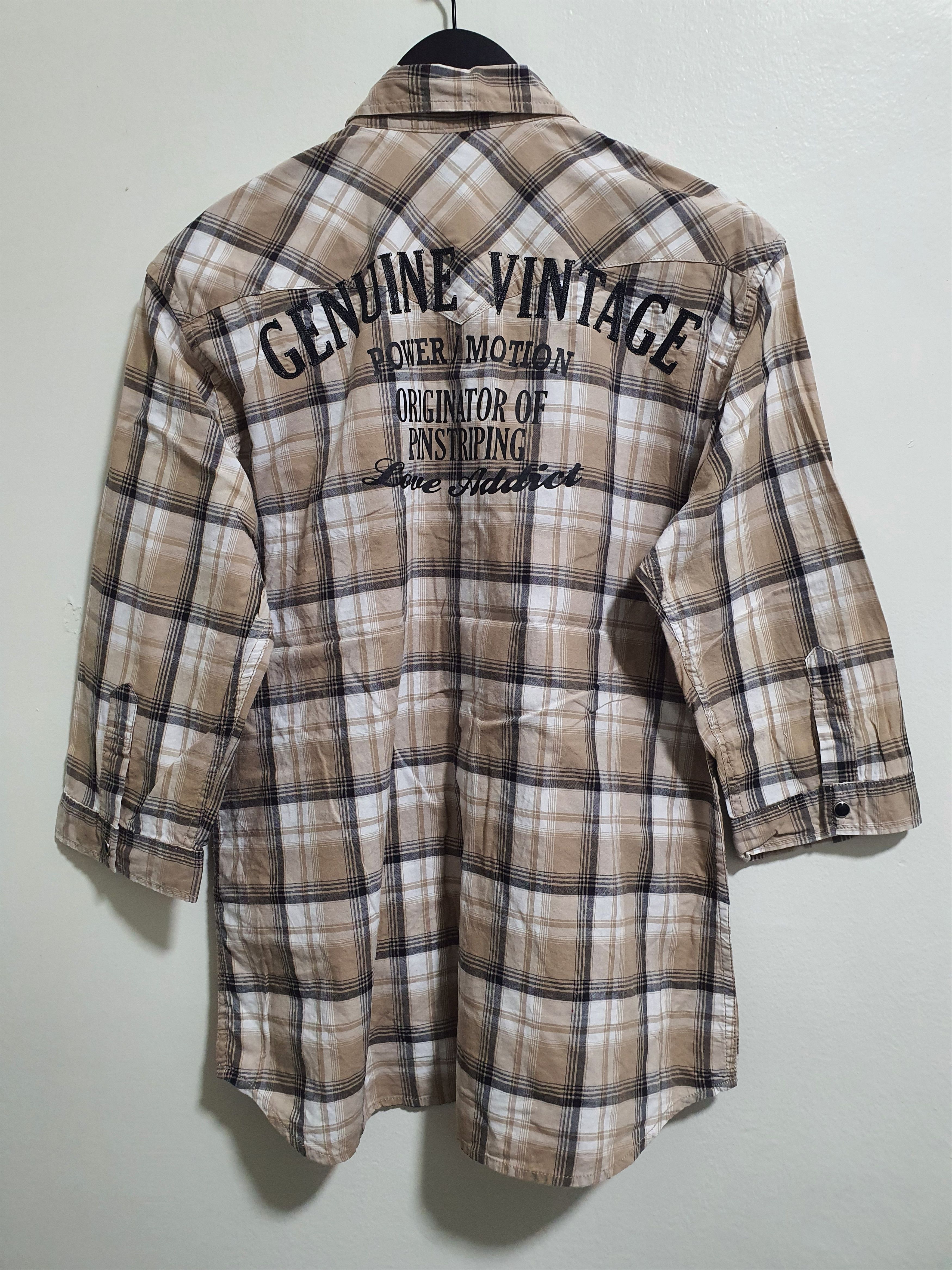 Von Dutch VON DUTCH 21.5/28.5 SNAP BUTTON 3 QUARTER SLEEVE Size L / US 10 / IT 46 - 3 Thumbnail