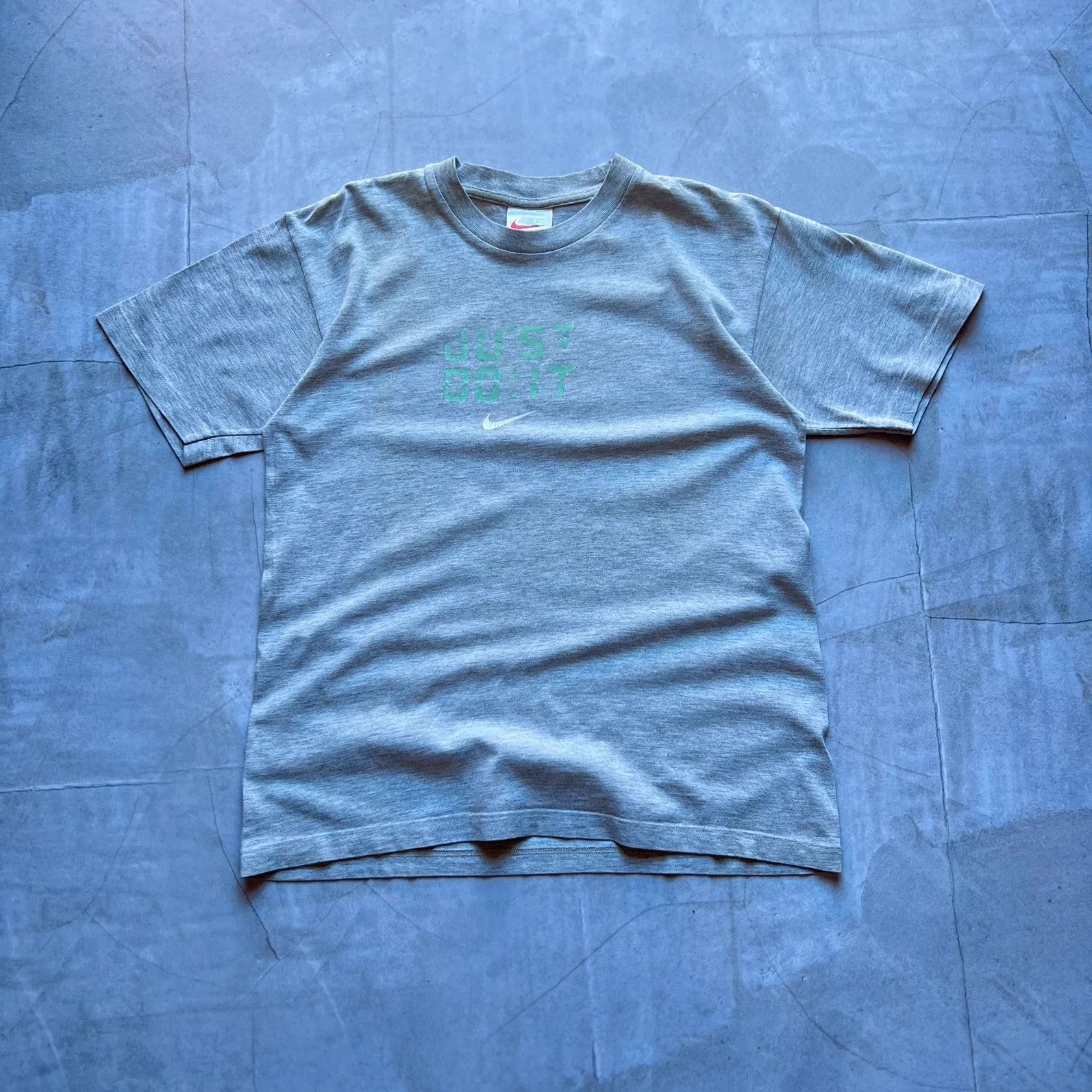 Nike vintage 90s NIKE Just Do It T shirt retro rare tee 00s Size US S / EU 44-46 / 1 - 1 Thumbnail