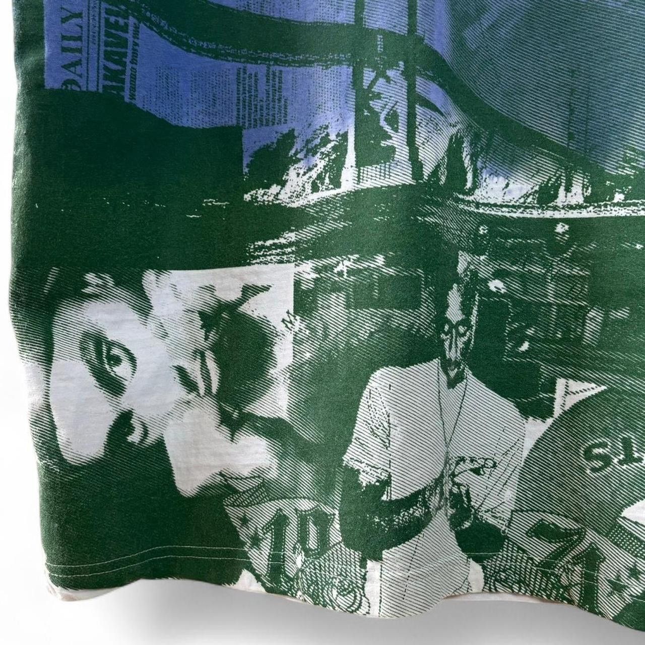 Makaveli × Rap Tees × Vintage Vintage Y2K Makaveli Tupac Shakur Full Print Graphic Rap Tee Size US L / EU 52-54 / 3 - 3 Thumbnail
