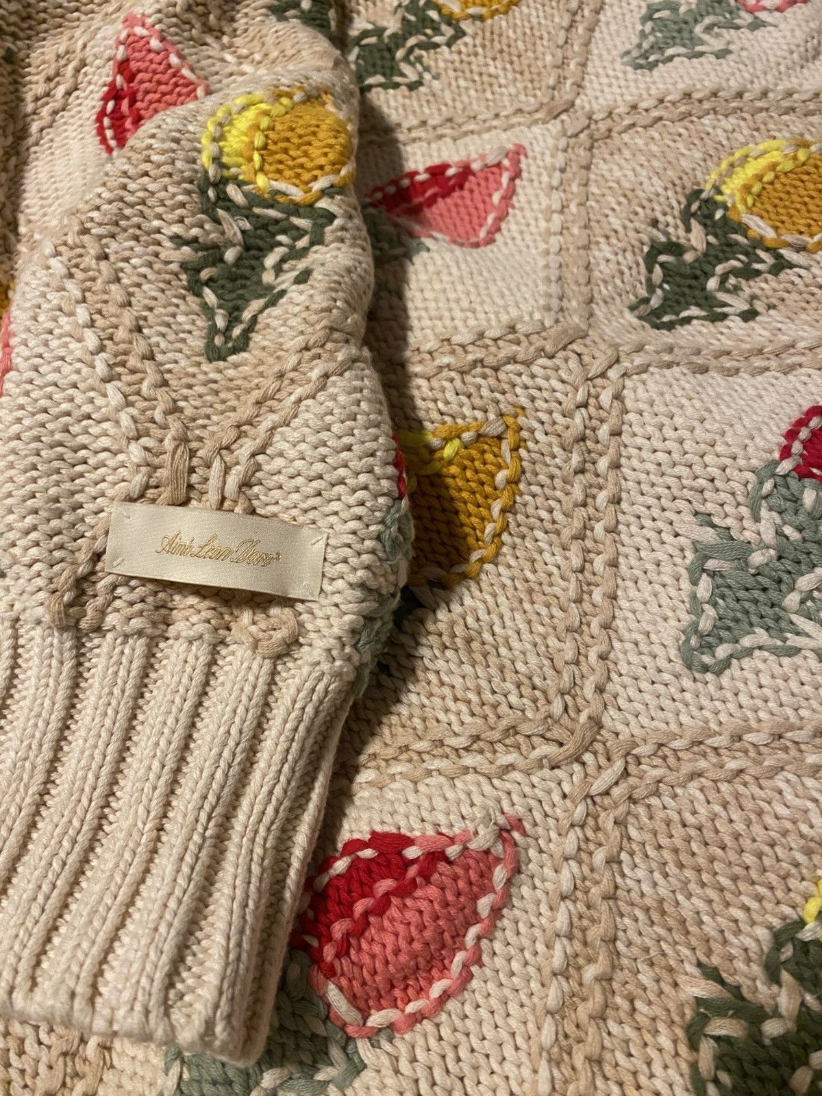 Aime Leon Dore Aimé Leon Dore SS21 Flower Sweater sz M Size US M / EU 48-50 / 2 - 1 Thumbnail