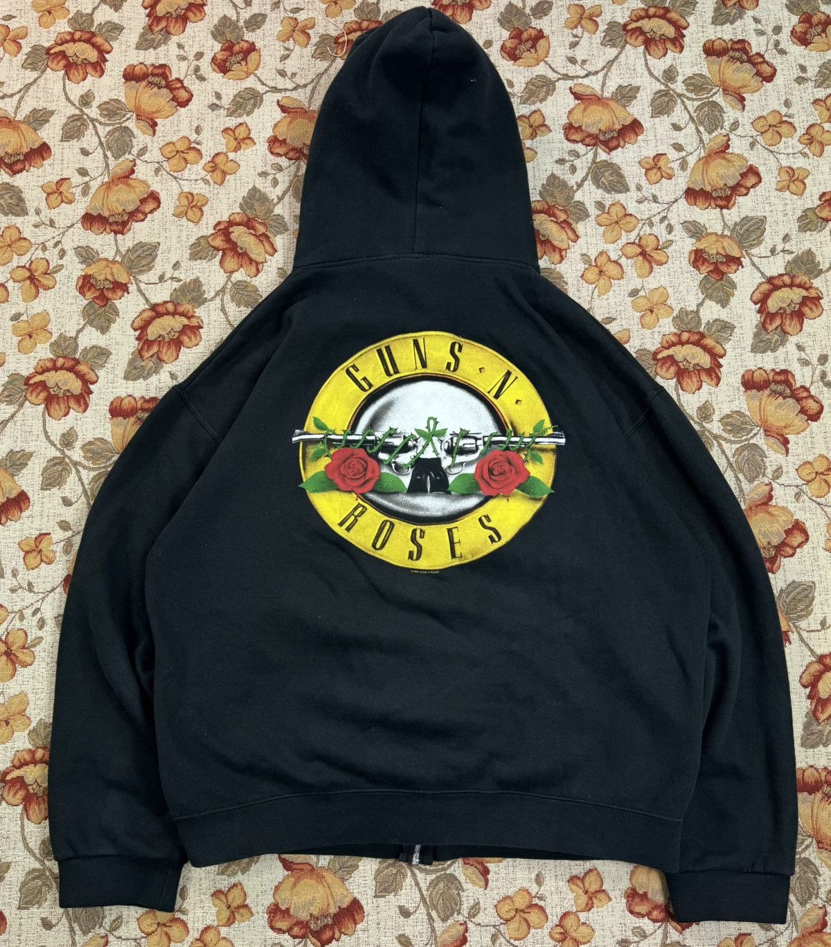 Band Tees × Vintage Vintage 2005 Guns N’ Roses Zip Hoodie Rock Band Boxy Fit Size US L / EU 52-54 / 3 - 3 Thumbnail