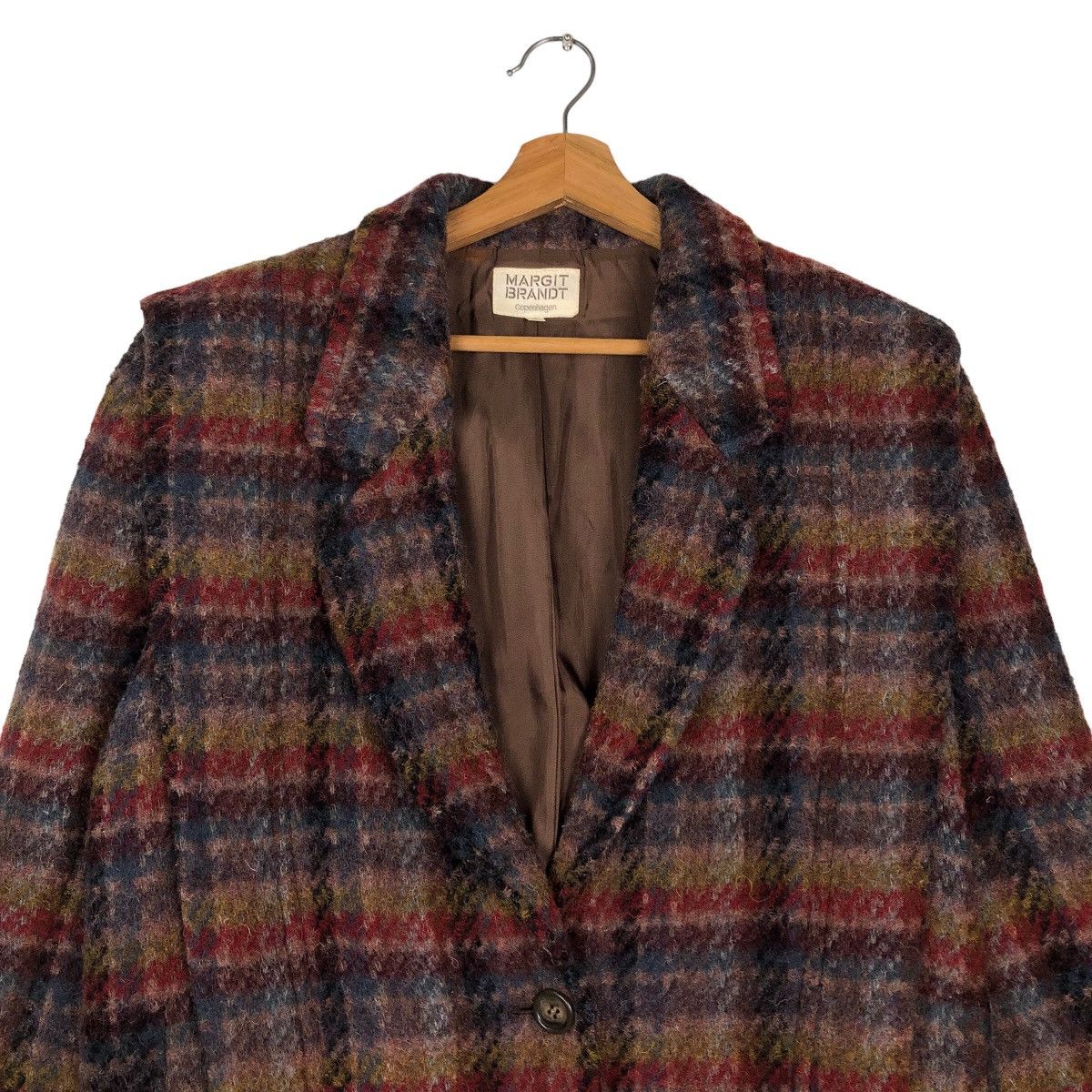 Japanese Brand Vintage Wool Jacket Double Breast Margit Brandt IsseyMiyake Size US M / EU 48-50 / 2 - 3 Thumbnail