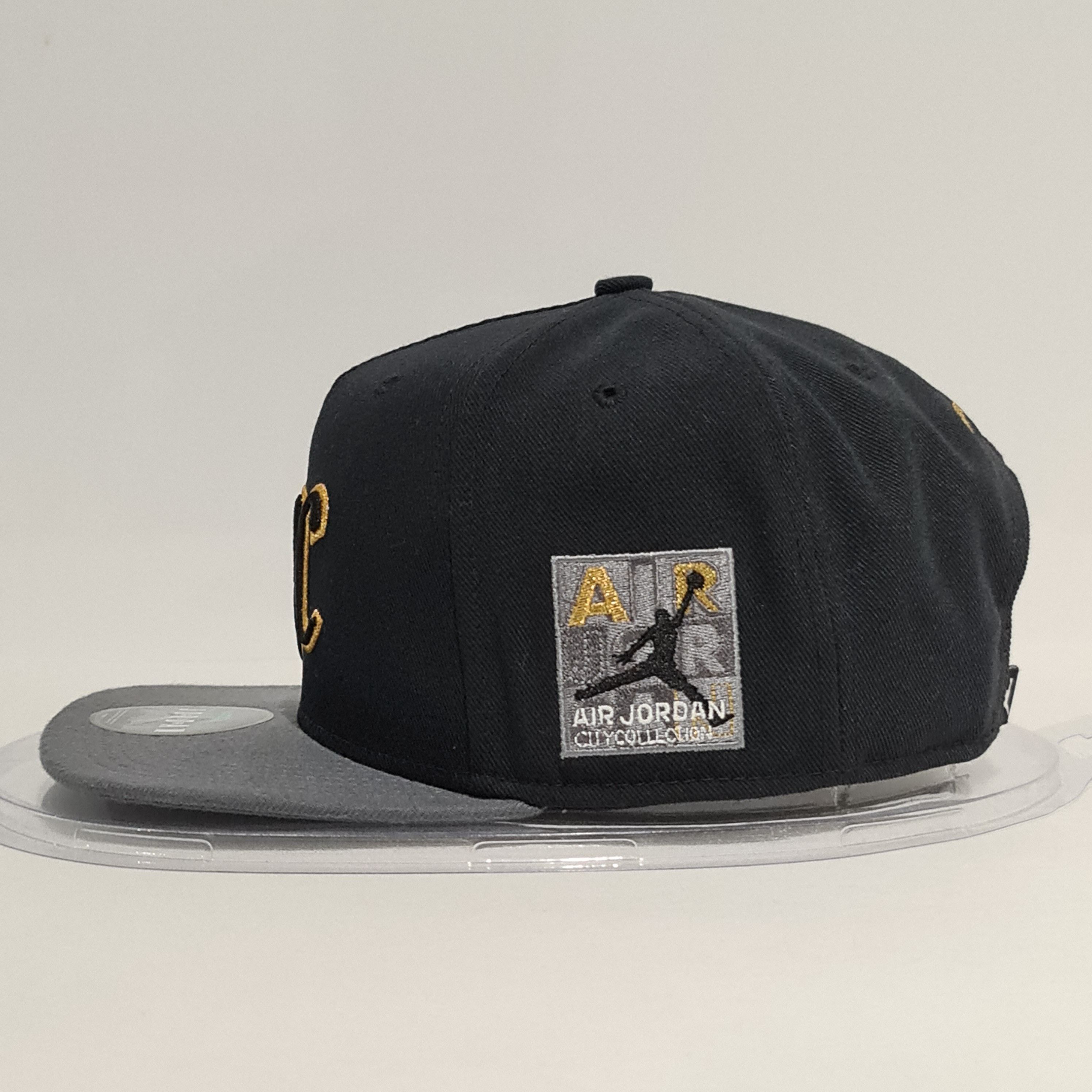 Jordan Brand Jordan Cap Snapback 'New York City' Black/Grey Size ONE SIZE - 3 Thumbnail