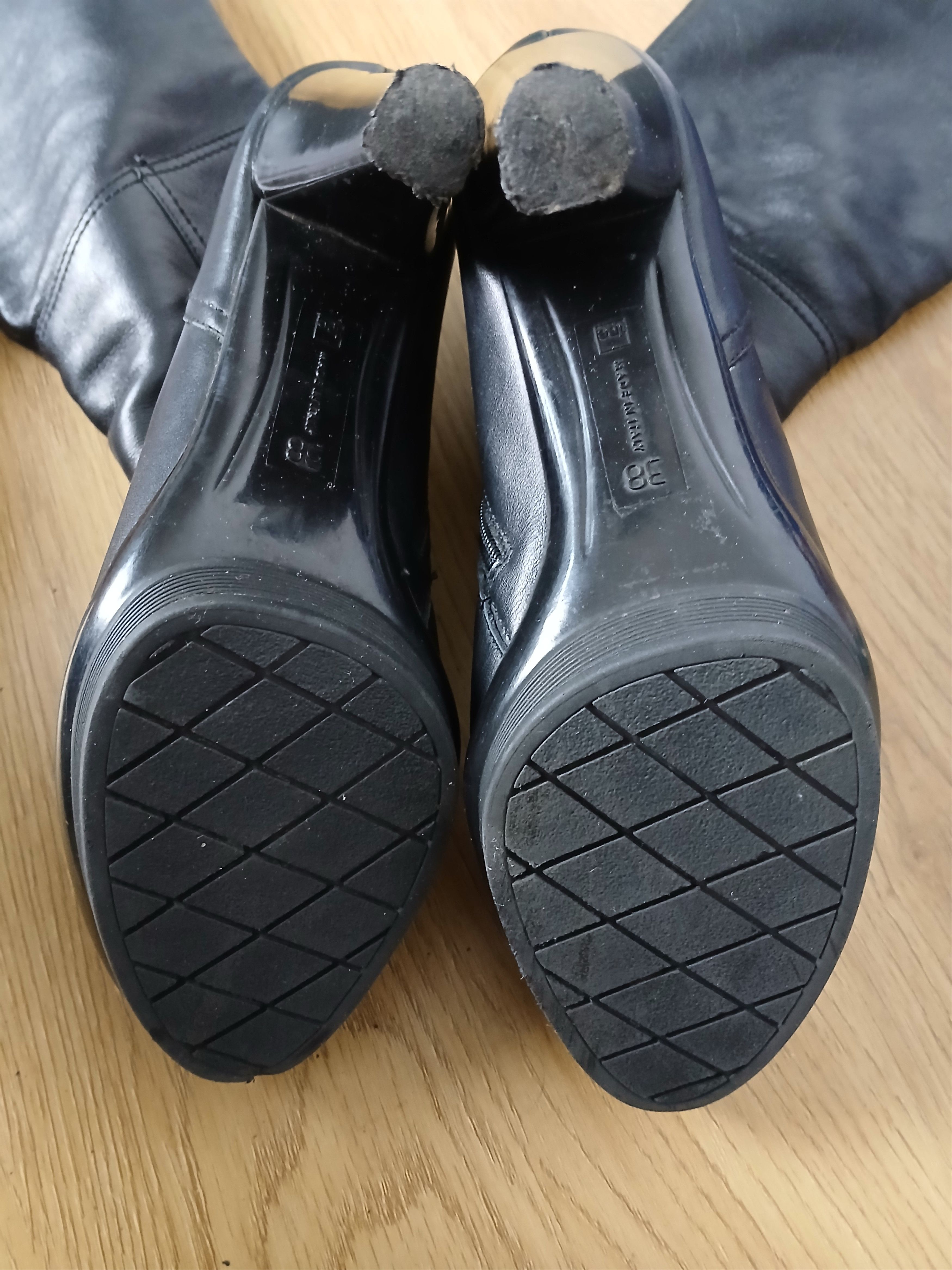 Leather × Vintage Vintage Leather Boots Size US 8 / IT 38 - 5 Thumbnail