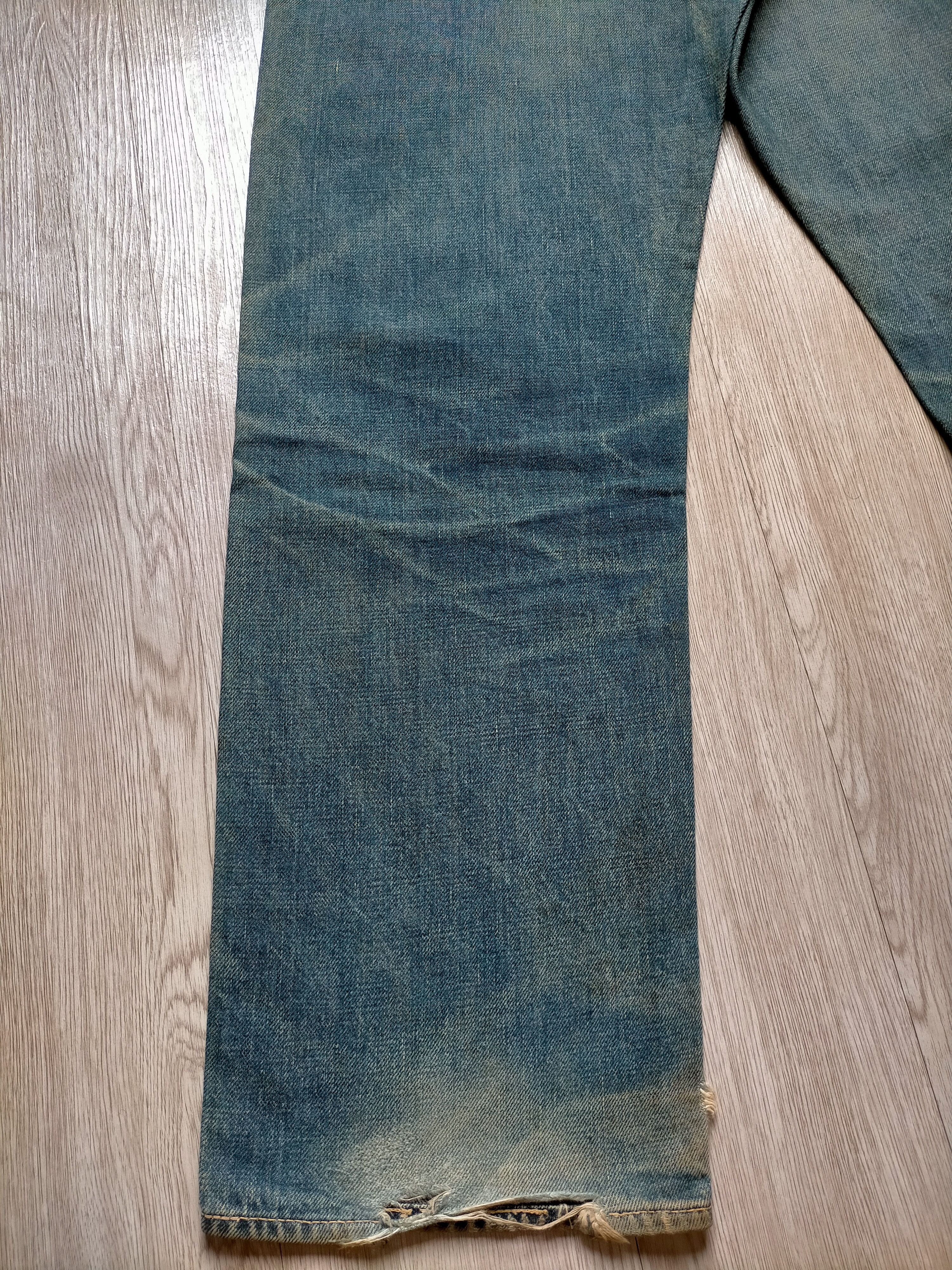 Evisu Vintage Evis Distressed selvedge Denim Size US 30 / EU 46 - 14 Thumbnail