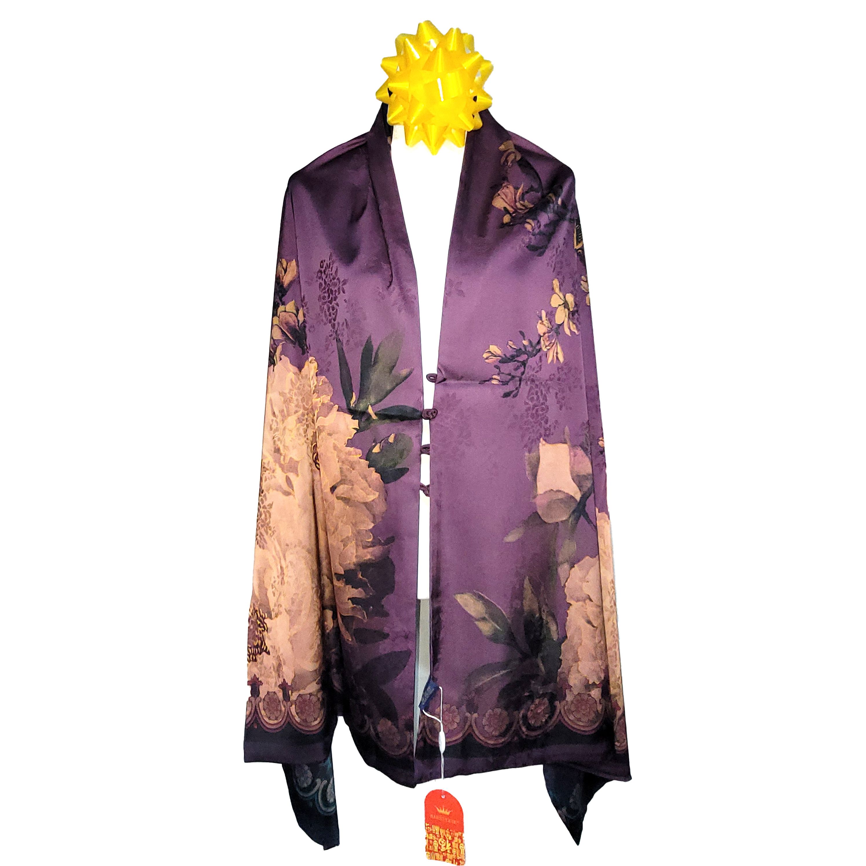 Other NWT Double-Sided Double-Layer Long Silk Scarf 27"x70" PK5988 Size ONE SIZE - 5 Thumbnail