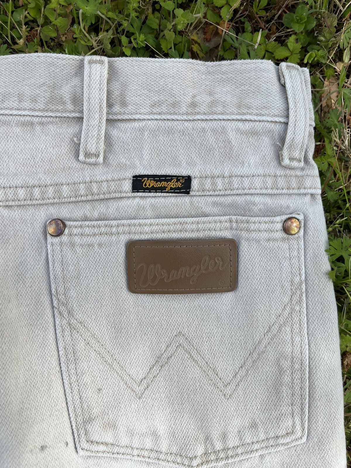 Wrangler Vintage Wrangler Tan Jeans Size US 34 / EU 50 - 5 Thumbnail