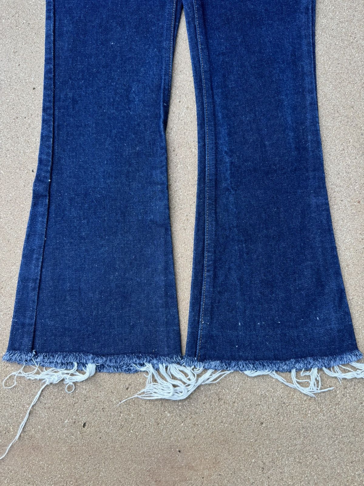 Levi's Vtg 70’s Levi’s 646 Orange Tab Bellbottom Flare Jeans 27x30 Size 27" / US 4 / IT 40 - 3 Thumbnail