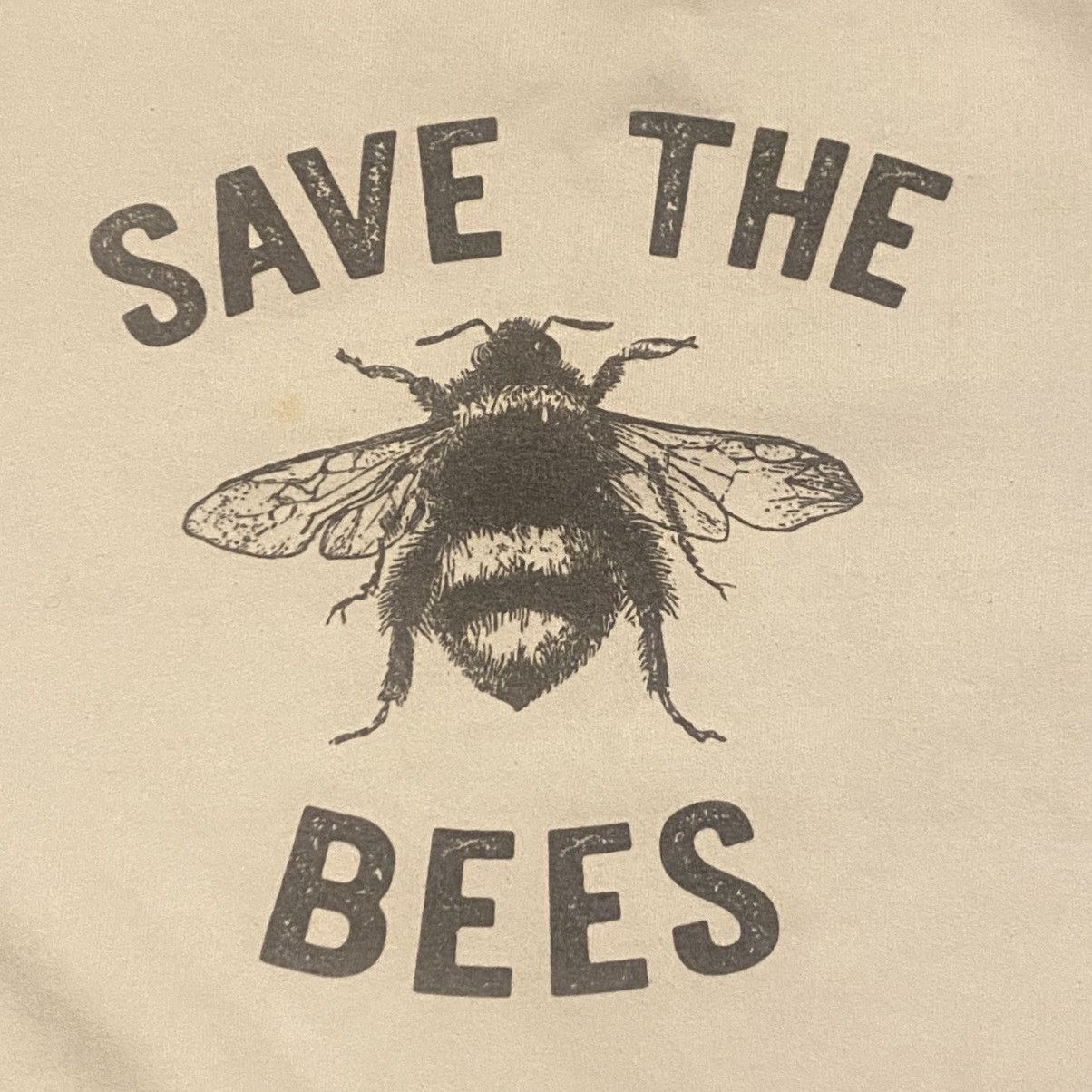 Jerzees Vintage White Jerzees “Save The Bees” Sweater Size US S / EU 44-46 / 1 - 2 Thumbnail