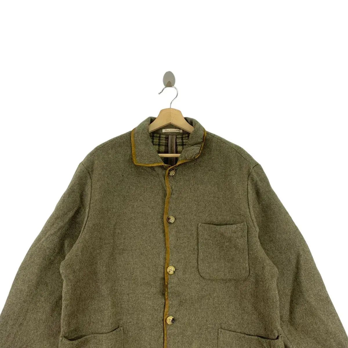 Vintage Vtg PAPAS MANIERE De HEMING Nova Checks Jacket Parka Size XL / US 12-14 / IT 48-50 - 5 Thumbnail