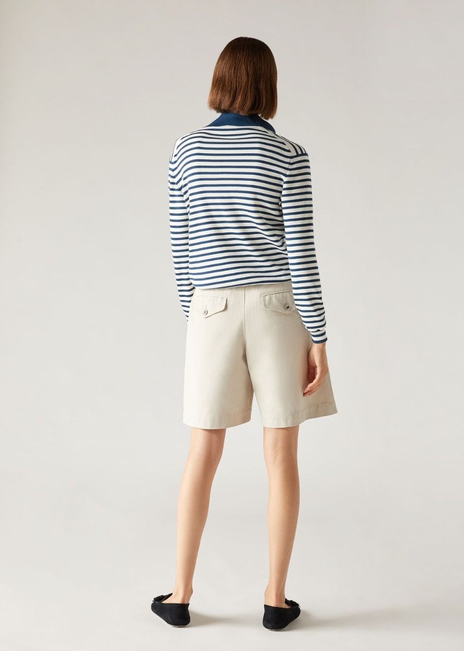 Loro Piana o1srvl11e0424 Shorts in White Size 26" / US 2 / IT 38 - 6 Thumbnail