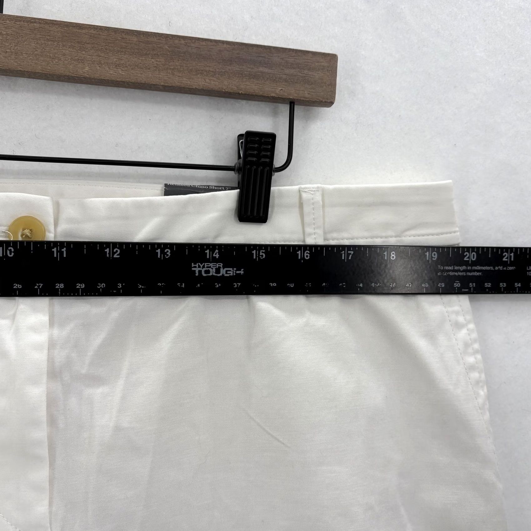 Talbots Talbots Relaxed Chino Shorts Womens 16 White Twill Supersoft Summer NWT Shorts Casual Cotton Spandex Size 38" / US 16 / IT 52 - 5 Thumbnail