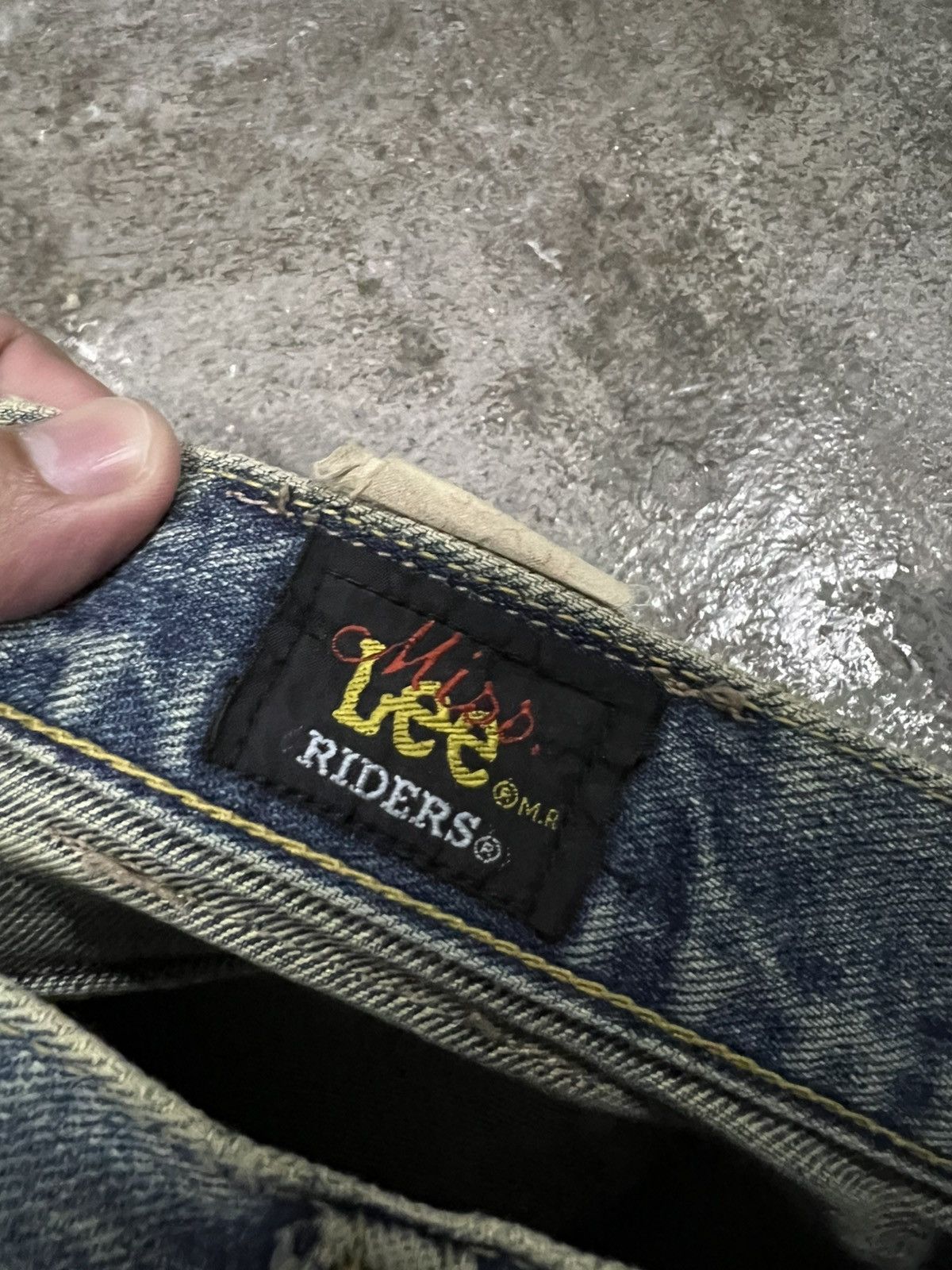 Japanese Brand LEE RIDERS DISTRESSED JEAN Size US 28 / EU 44 - 17 Thumbnail