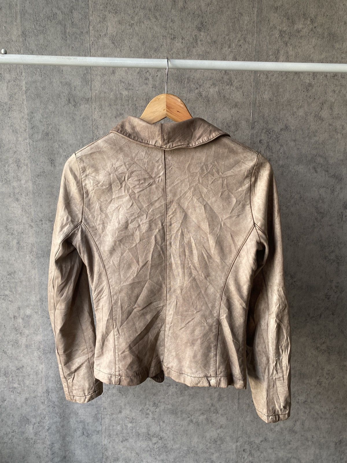 Giorgio Brato Giorgio Brato Italy Vera Pelle Leather Jacket Size S / US 4 / IT 40 - 3 Thumbnail