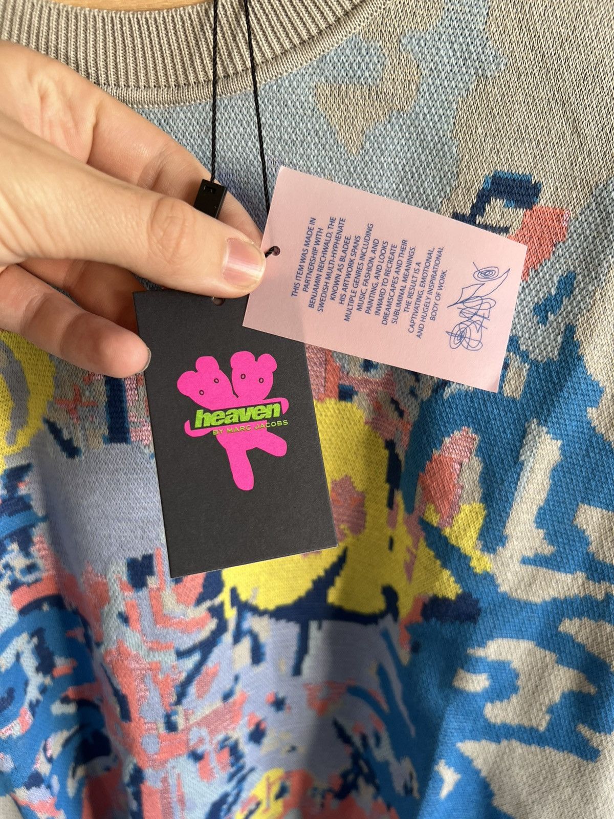 Drain Gang Bladee x Heaven by Marc Jacobs Sweater Knit Size US XL / EU 56 / 4 - 4 Thumbnail