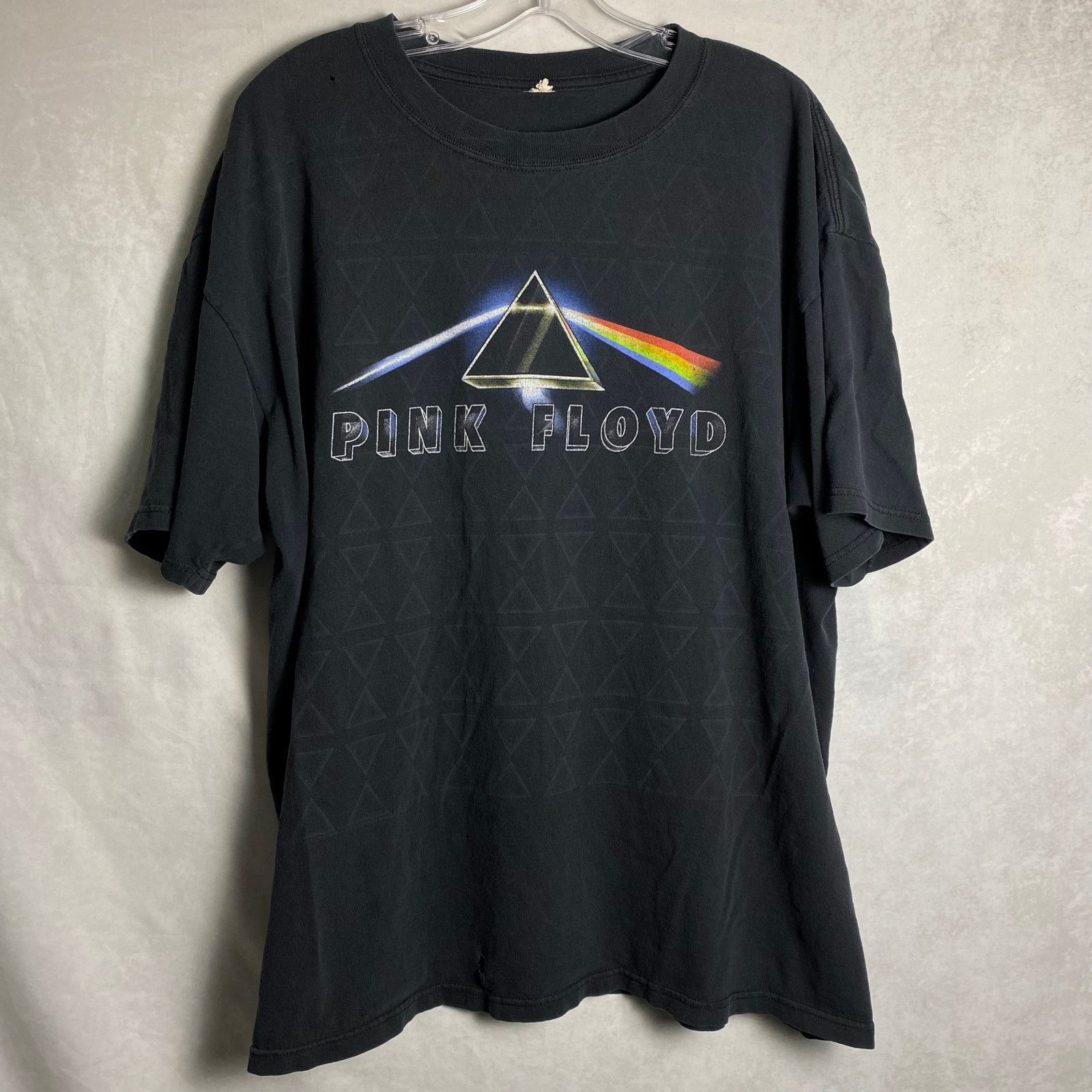 Band Tees Pink Floyd Dark Side of the Moon Vintage Faded Y2K tee 2XL Size US XXL / EU 58 / 5 - 2 Thumbnail