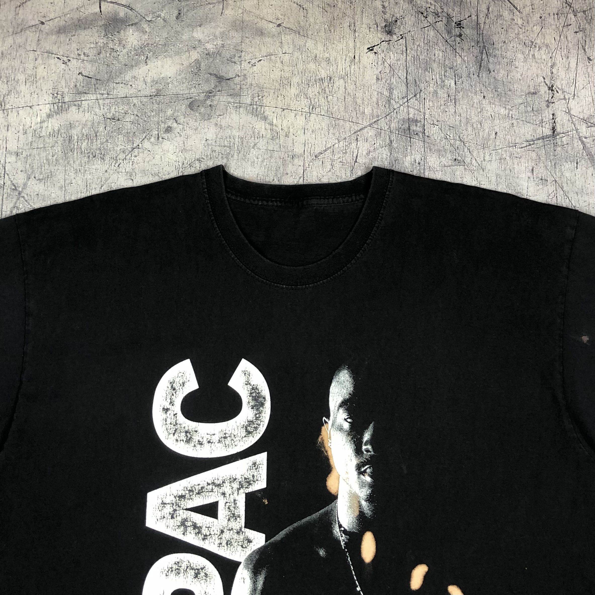 Rap Tees Tupac Shakur 2PAC Custom Rap Tee Size US M / EU 48-50 / 2 - 7 Thumbnail