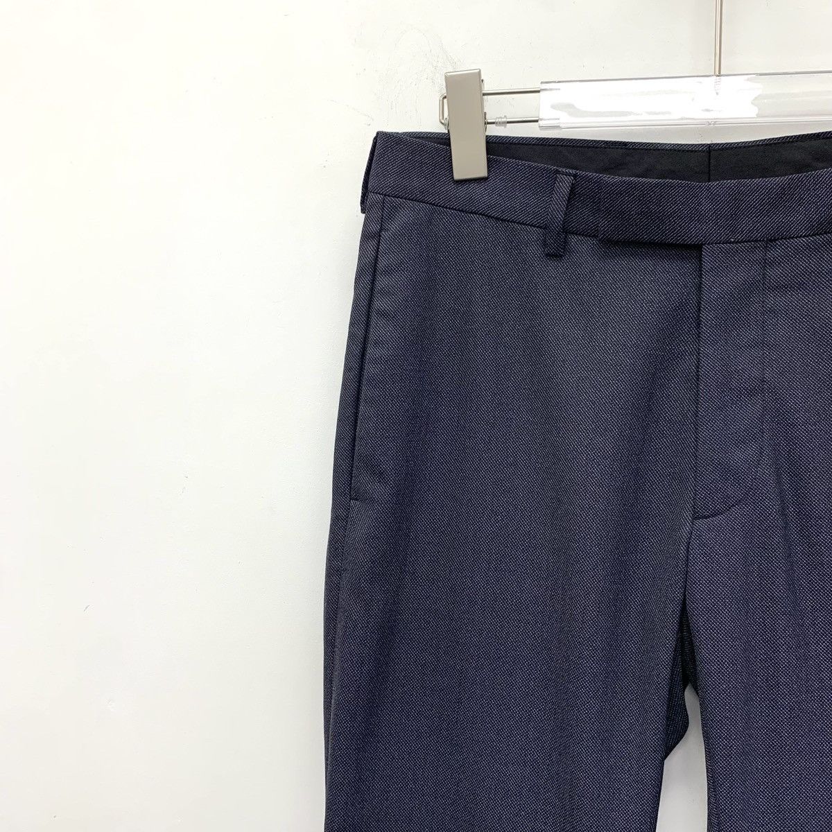 Dior Dior Navy Blue Shimmer Wool Casual Suit Pants K26WX Size US 30 / EU 46 - 3 Thumbnail