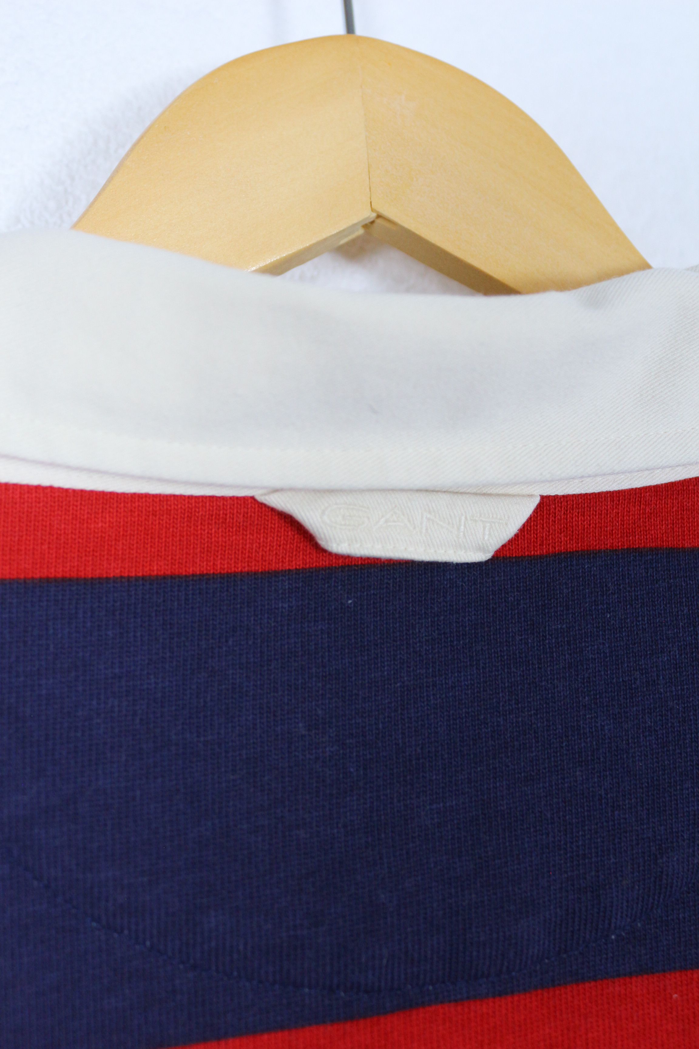 Gant Vintage Gant Logo Striped Preppy Rugby Polo Shirt Size US XL / EU 56 / 4 - 7 Thumbnail