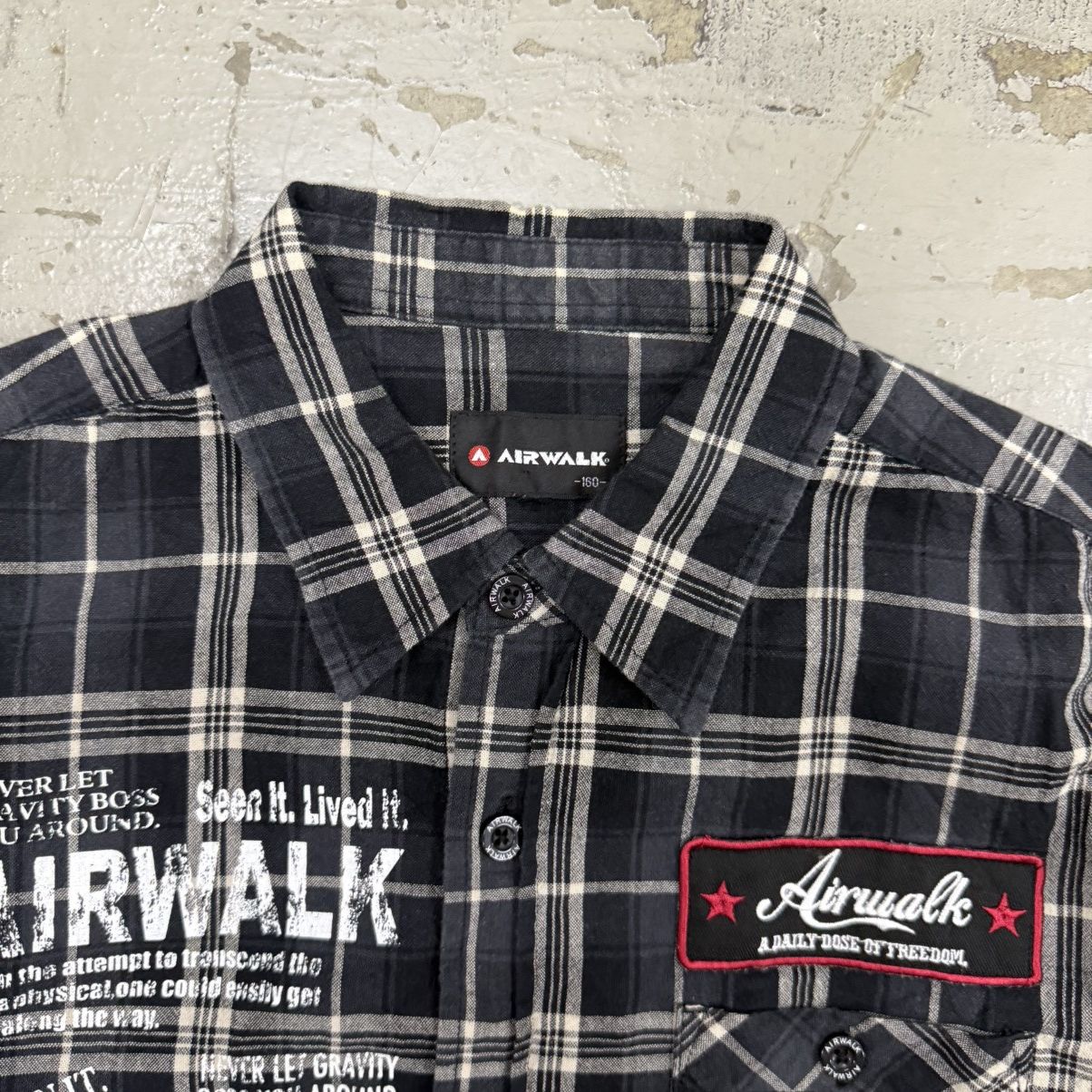Airwalk Airwalk Poem Y2K Riot Punk Flannel Shirt Size US M / EU 48-50 / 2 - 3 Thumbnail