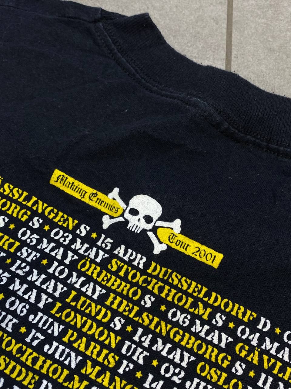 Band Tees Vintage Backyard Enemies 2001 Making Enemies Tour T-Shirt Size US XL / EU 56 / 4 - 10 Thumbnail