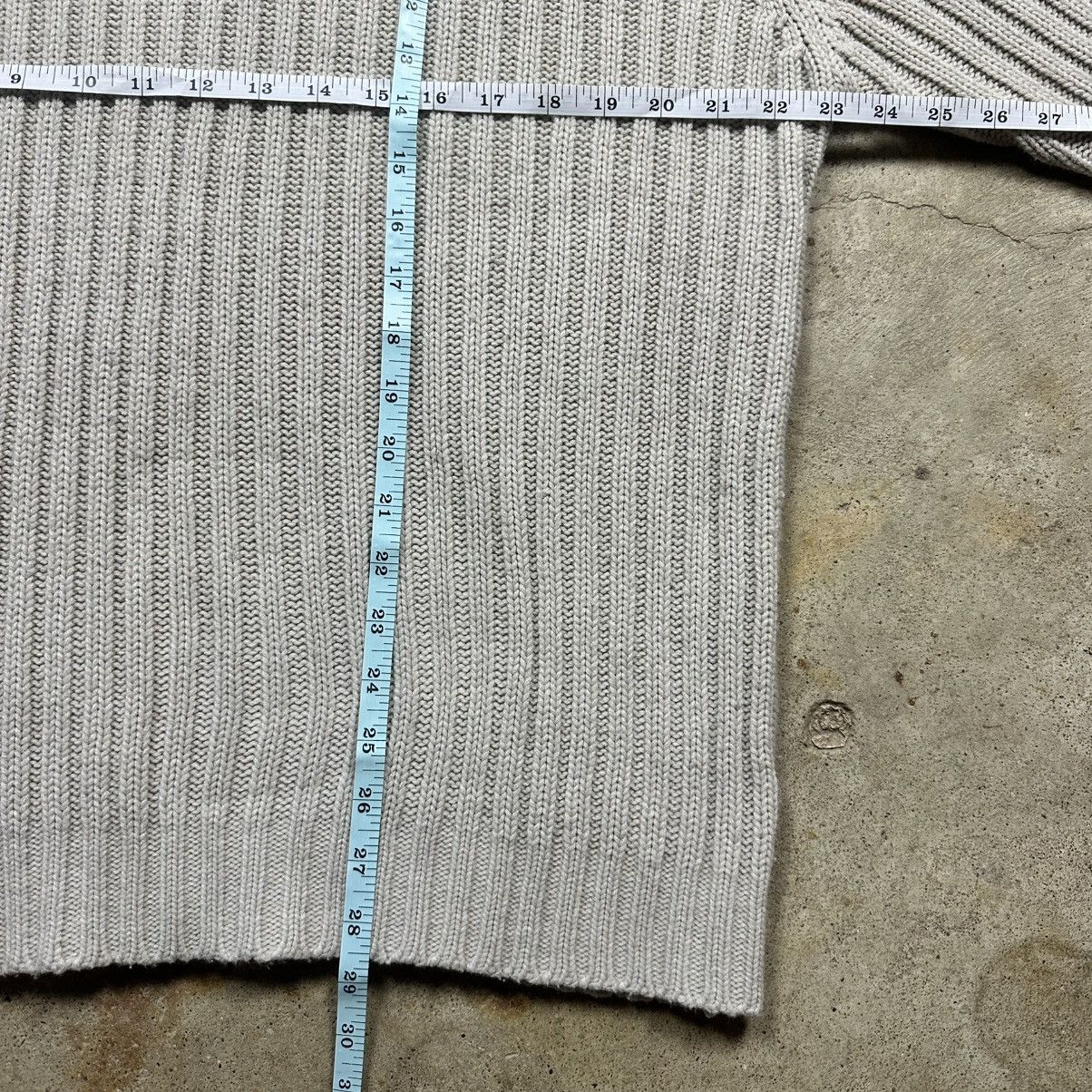 Point Zero Vintage Y2K Beige Point Zero Surf Skater Knit Sweater Size L Size US L / EU 52-54 / 3 - 5 Thumbnail