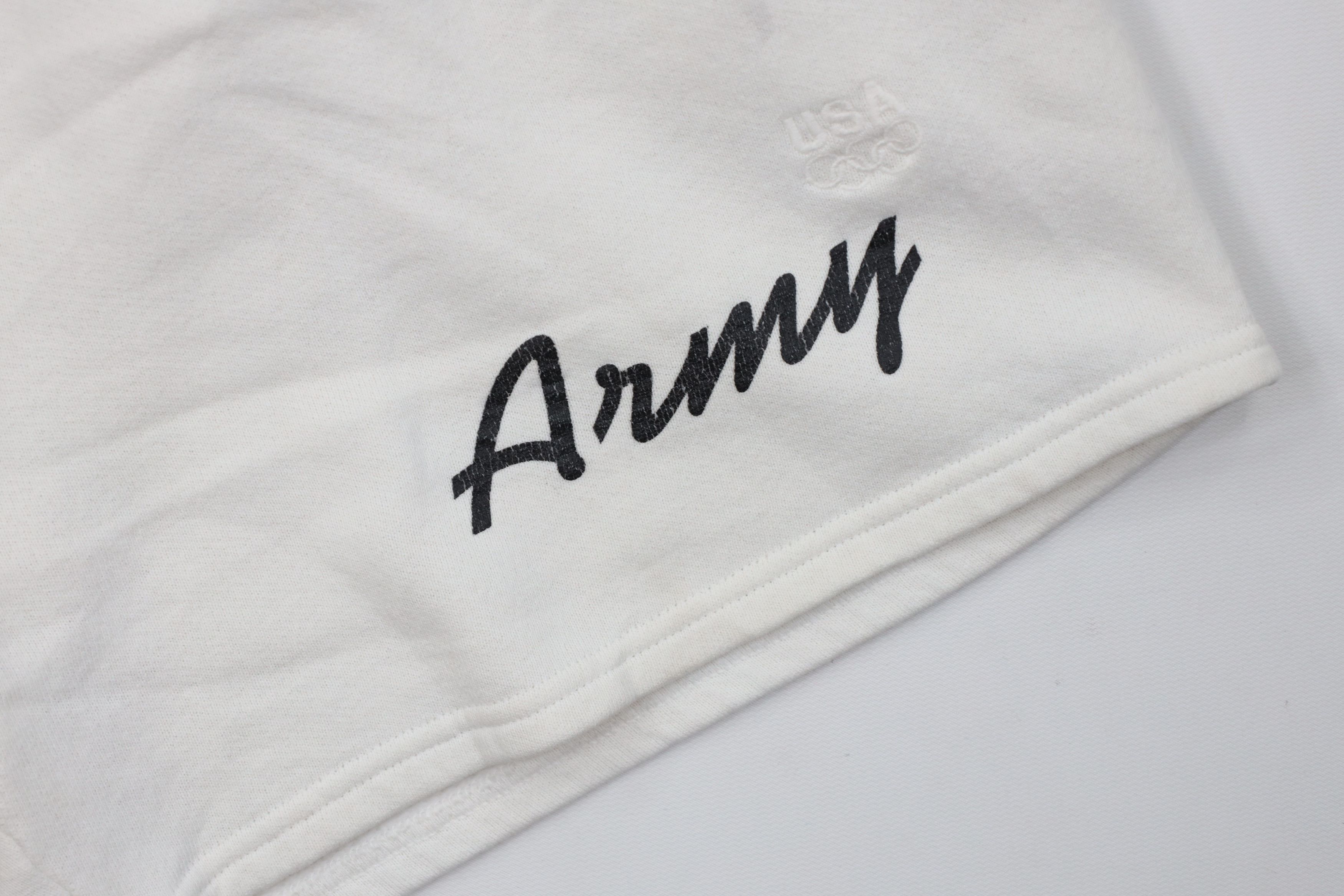 Vintage Vintage 90s USA Olympics Army Above Knee Shorts White USA Size US 34 / EU 50 - 5 Thumbnail