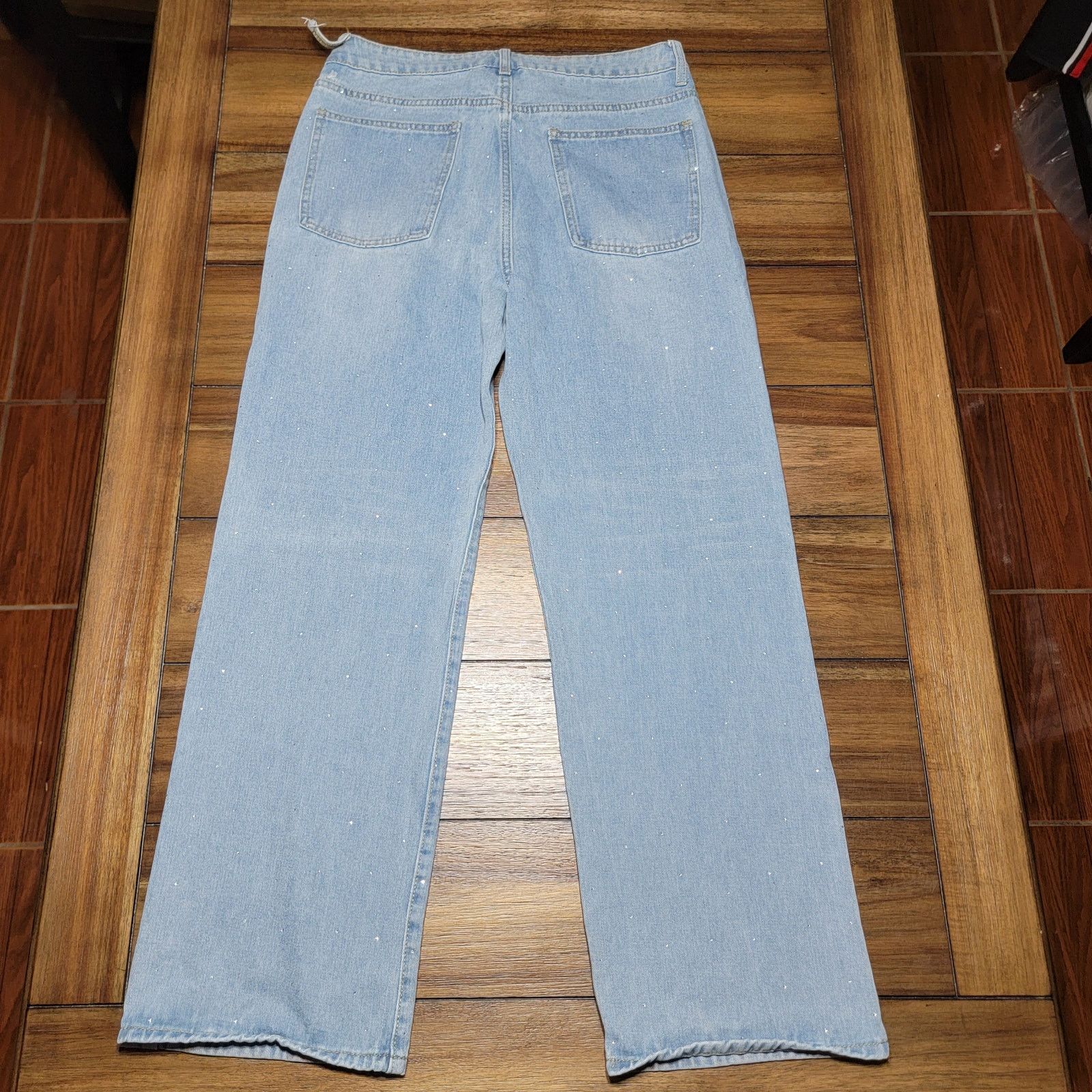 Other Love SOHO Tiny All Over Bling Jeans - Size Junior 13 Size 30" / US 8 / IT 44 - 4 Thumbnail