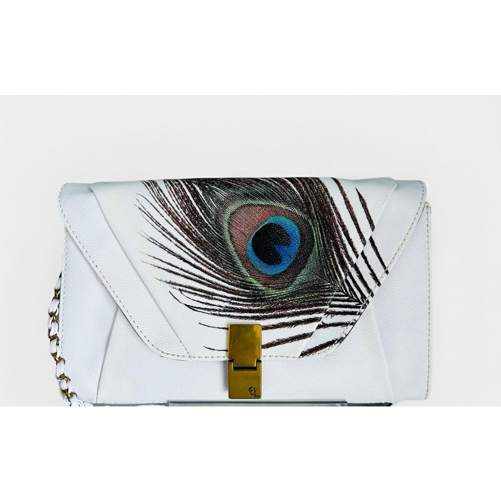 Other Elliott Lucca Peacock Clutch Satchel Shoulder Leather Bag Size ONE SIZE - 3 Thumbnail