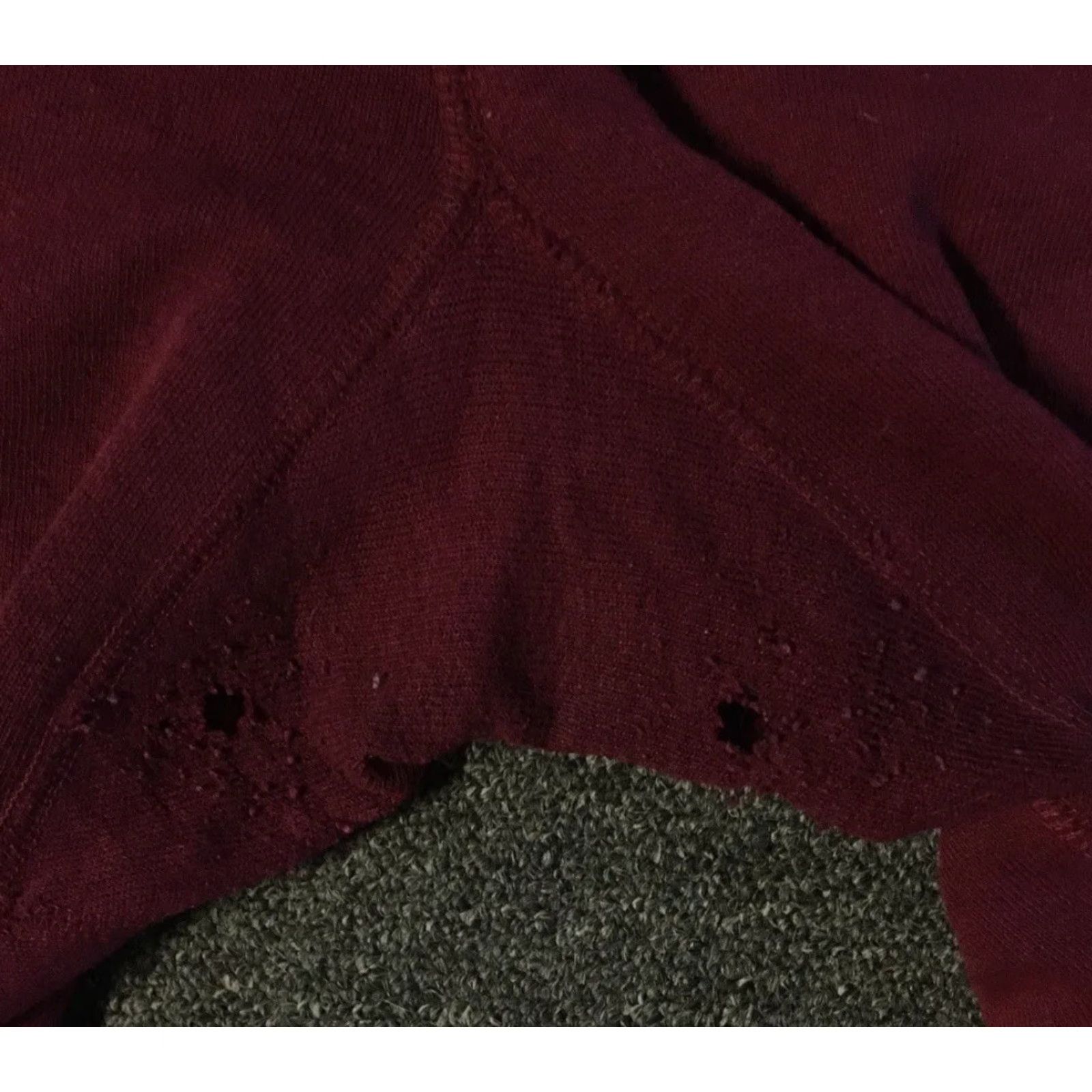 Thrasher VINTAGE Sweatpants XL Red USA Track Military 70s 80s 90s Grunge PFU Punk Distressed Gusset Thrashed Bands: PE Fitness Sports Activewear Mens Pants Size US 36 / EU 52 - 2 Thumbnail