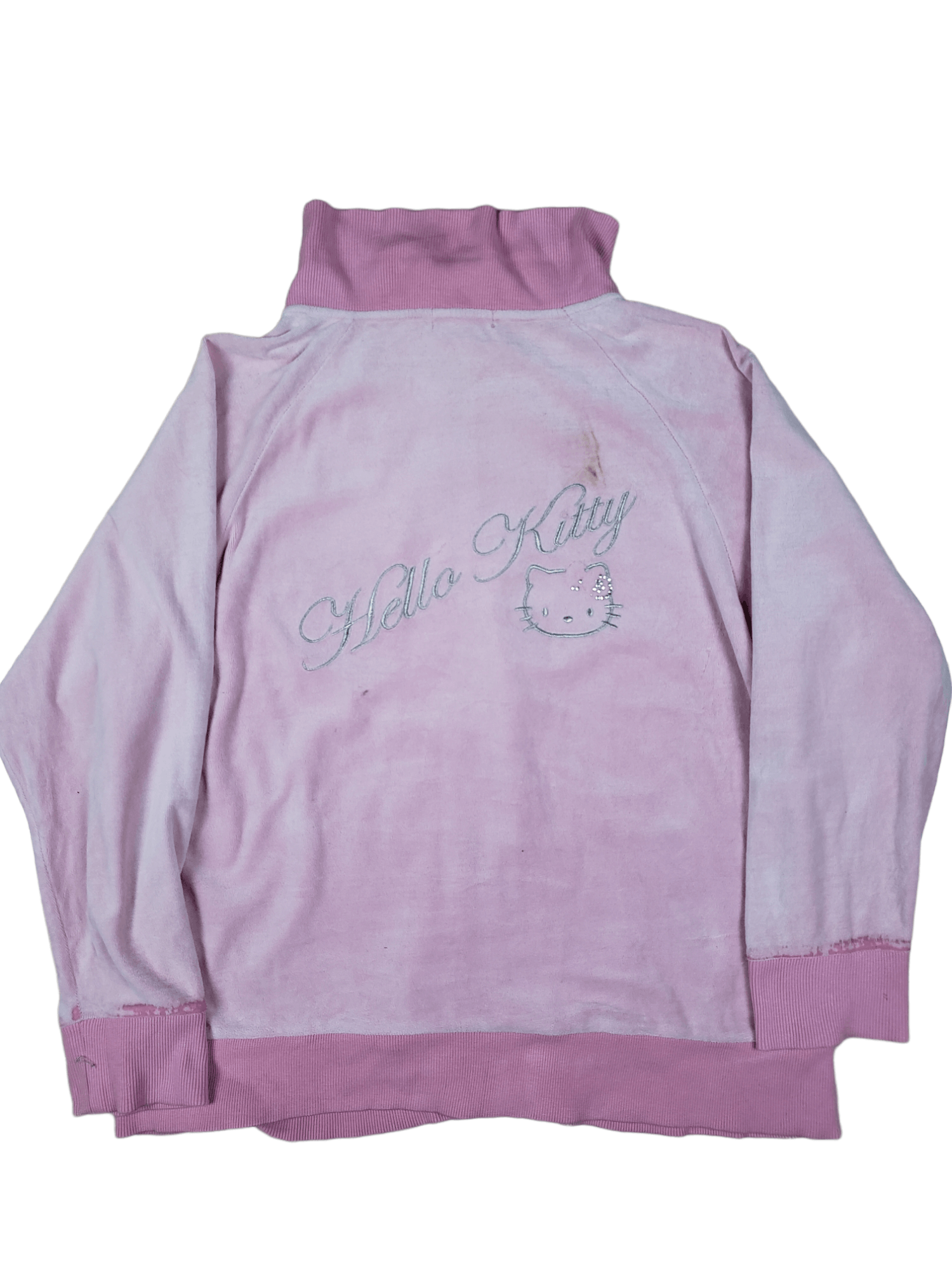 Cartoon Network × Vintage Vintage Hello Kitty Velvet Sweaters Size M / US 6-8 / IT 42-44 - 2 Thumbnail