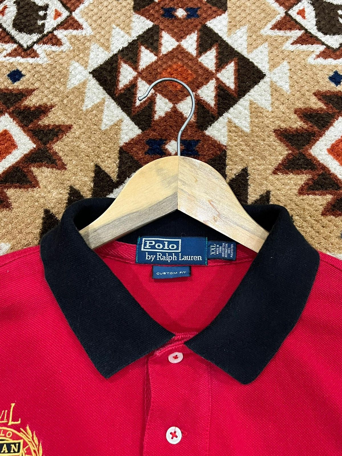 Polo Ralph Lauren Polo Ralph Lauren Milan Italy Chief Keef Collar Shirt Size US XL / EU 56 / 4 - 7 Thumbnail